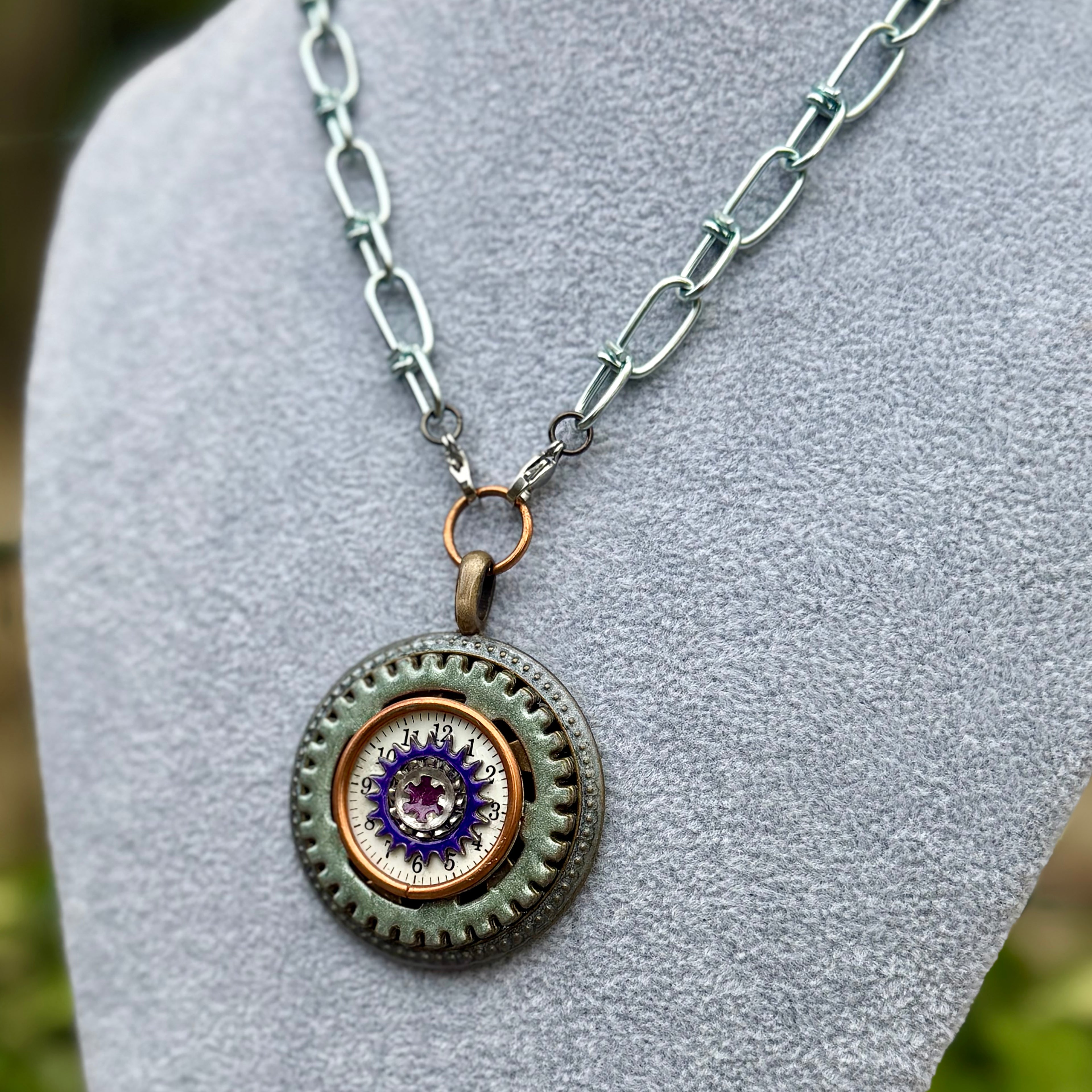 Gender-Neutral Steampunk Necklace