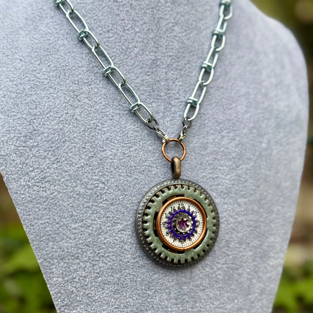 Gender-Neutral Steampunk Necklace