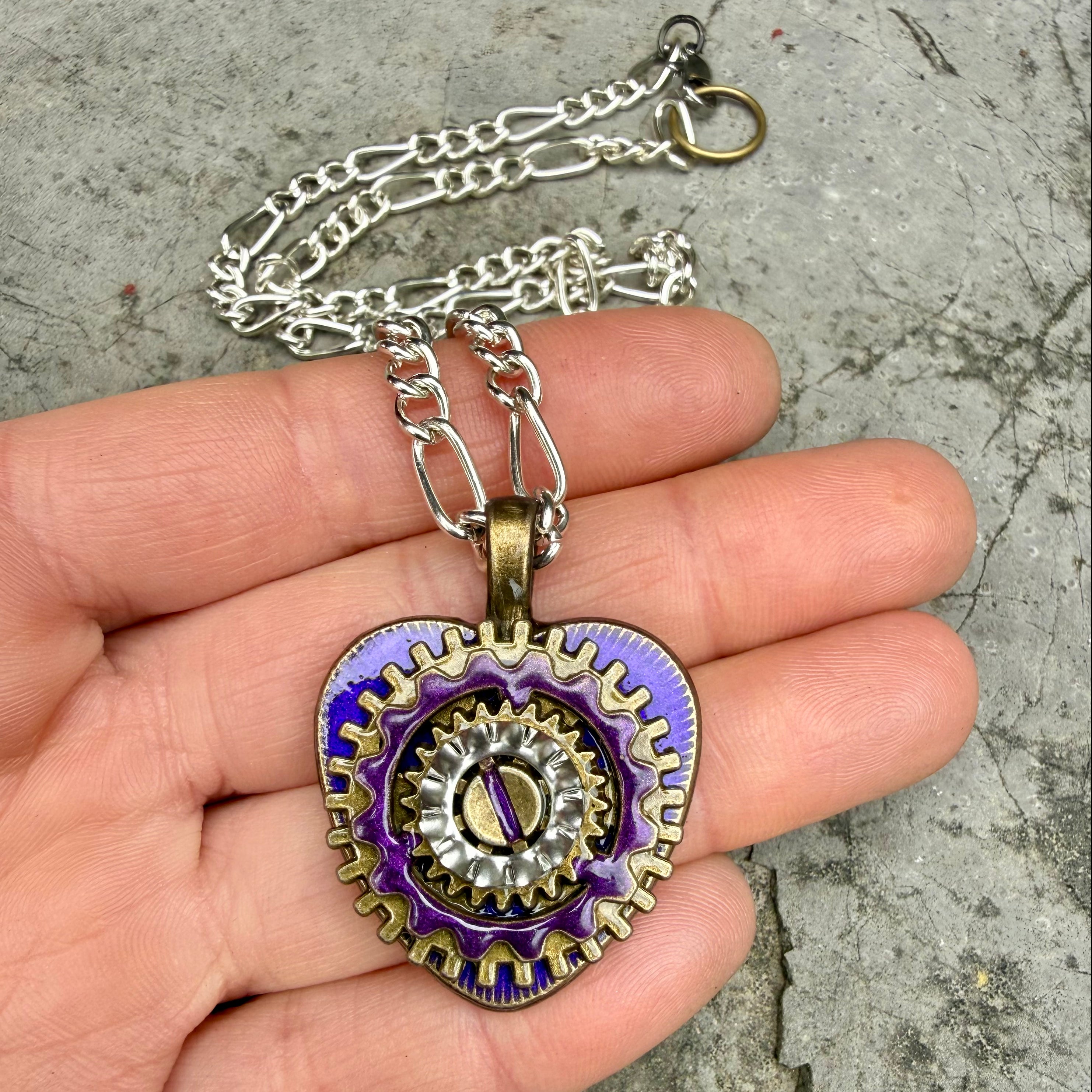 Gender-Neutral Steampunk Necklace