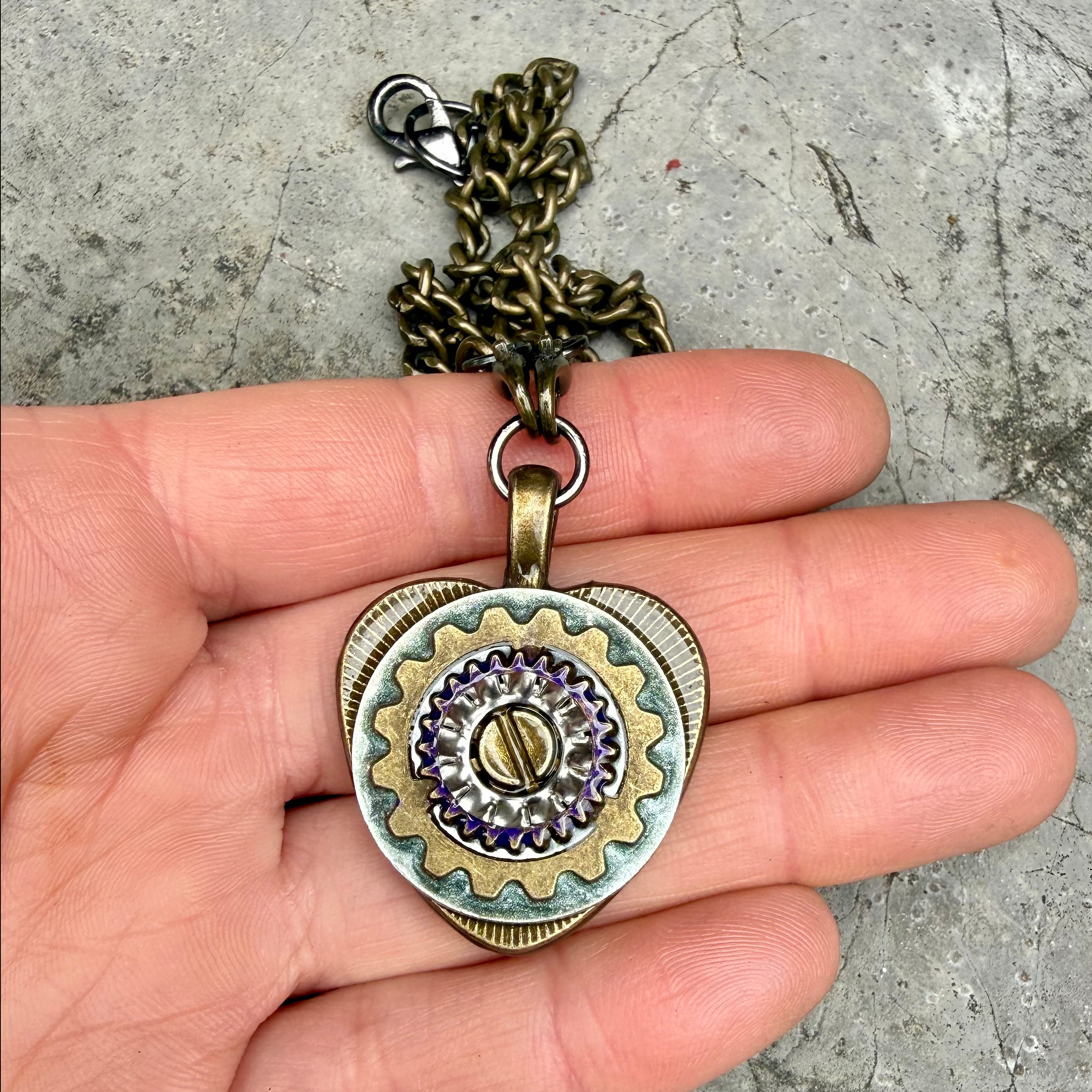 Gender-Neutral Steampunk Necklace