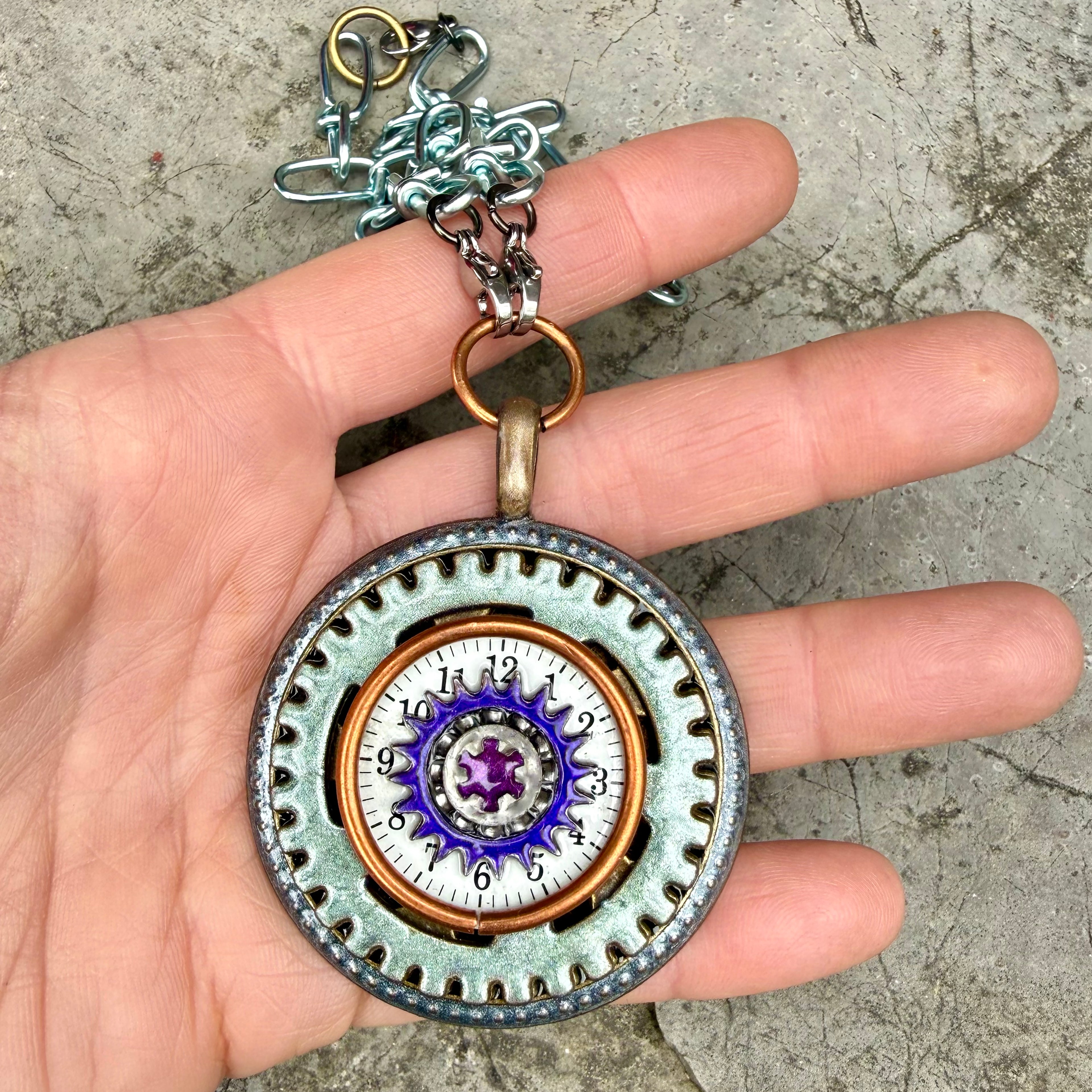 Gender-Neutral Steampunk Necklace