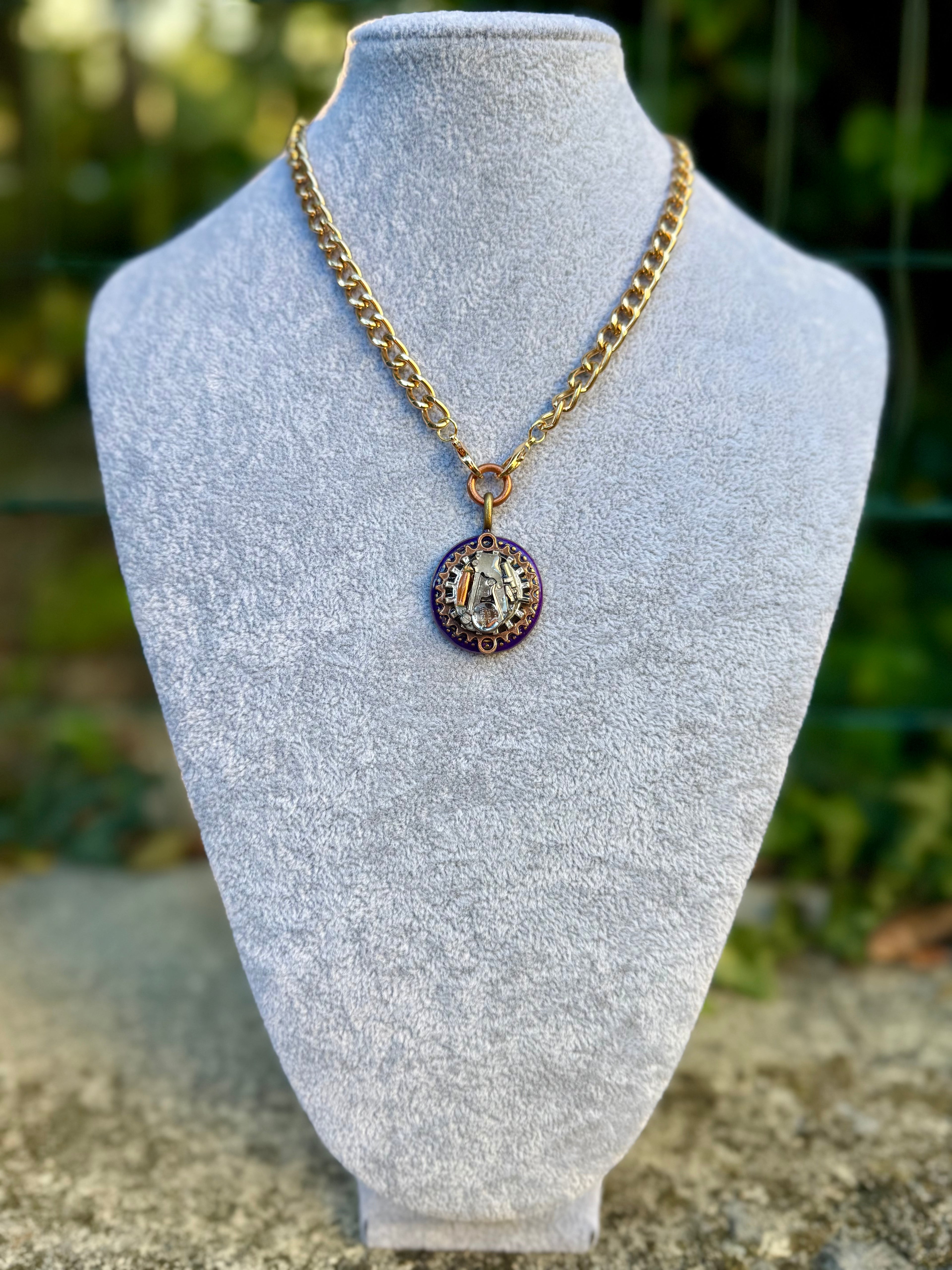 Gender-Neutral Steampunk Necklace