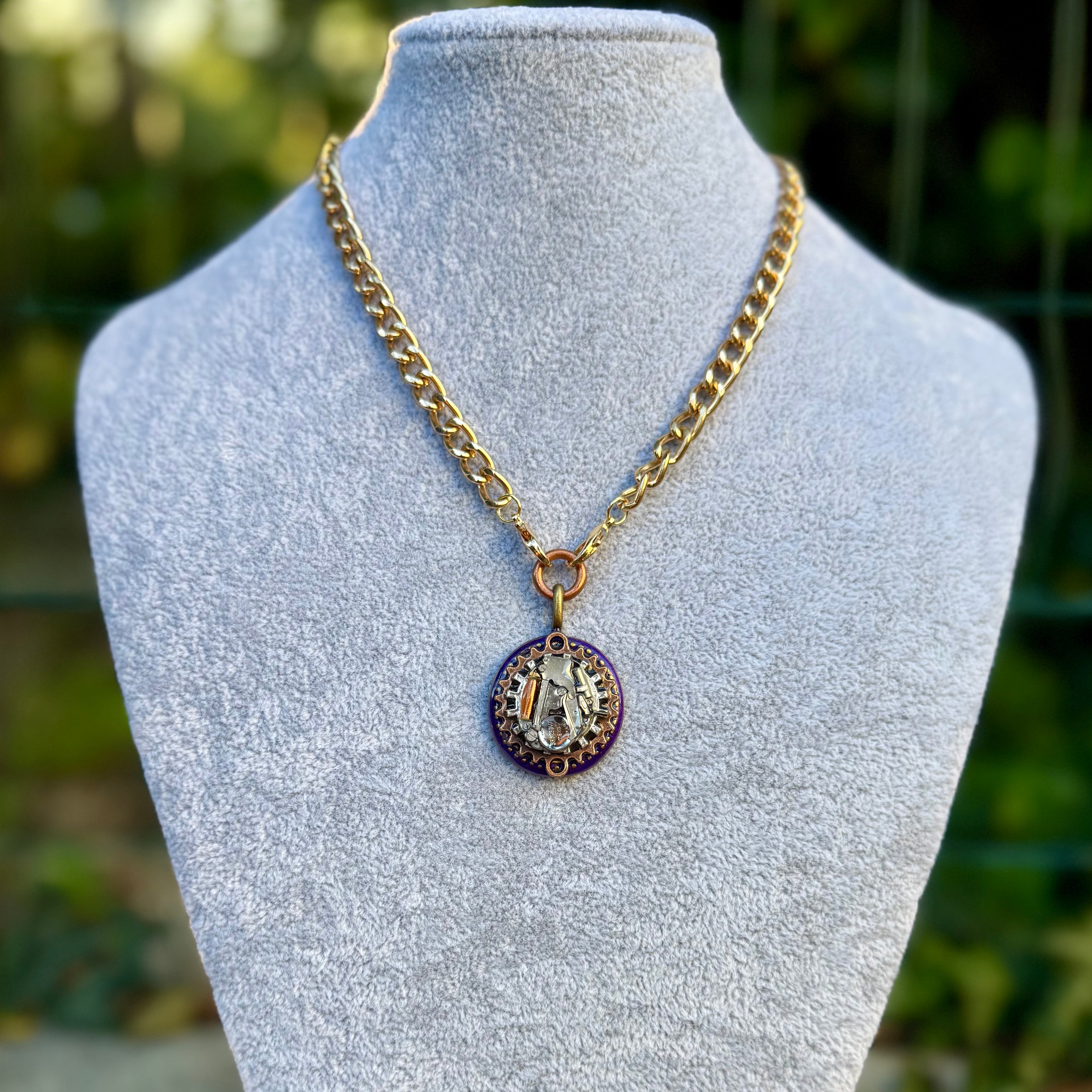 Gender-Neutral Steampunk Necklace