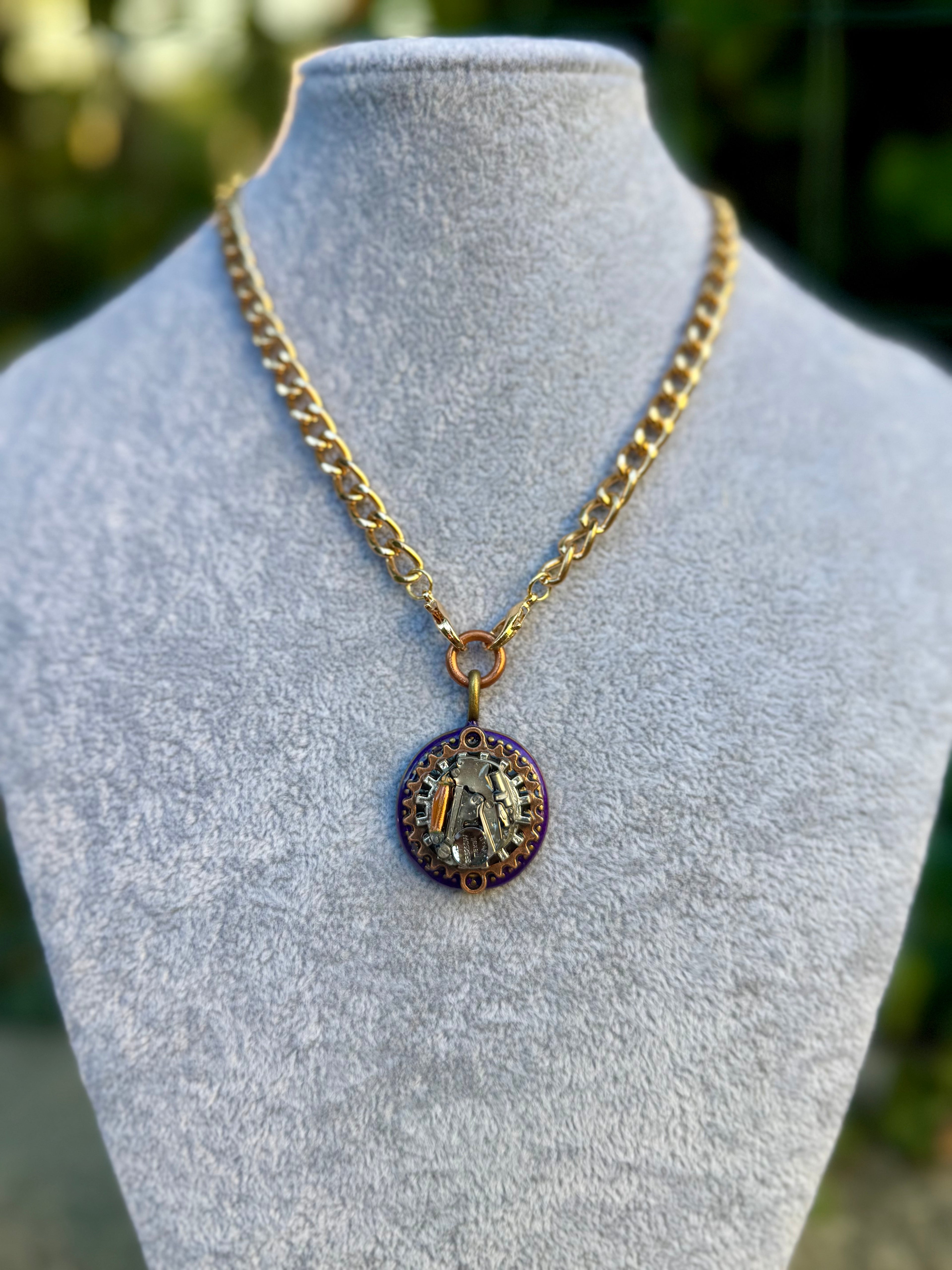 Gender-Neutral Steampunk Necklace