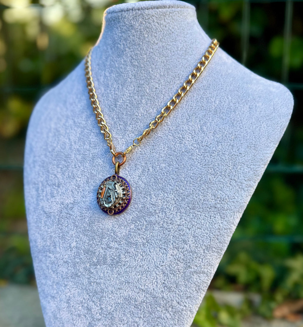 Gender-Neutral Steampunk Necklace