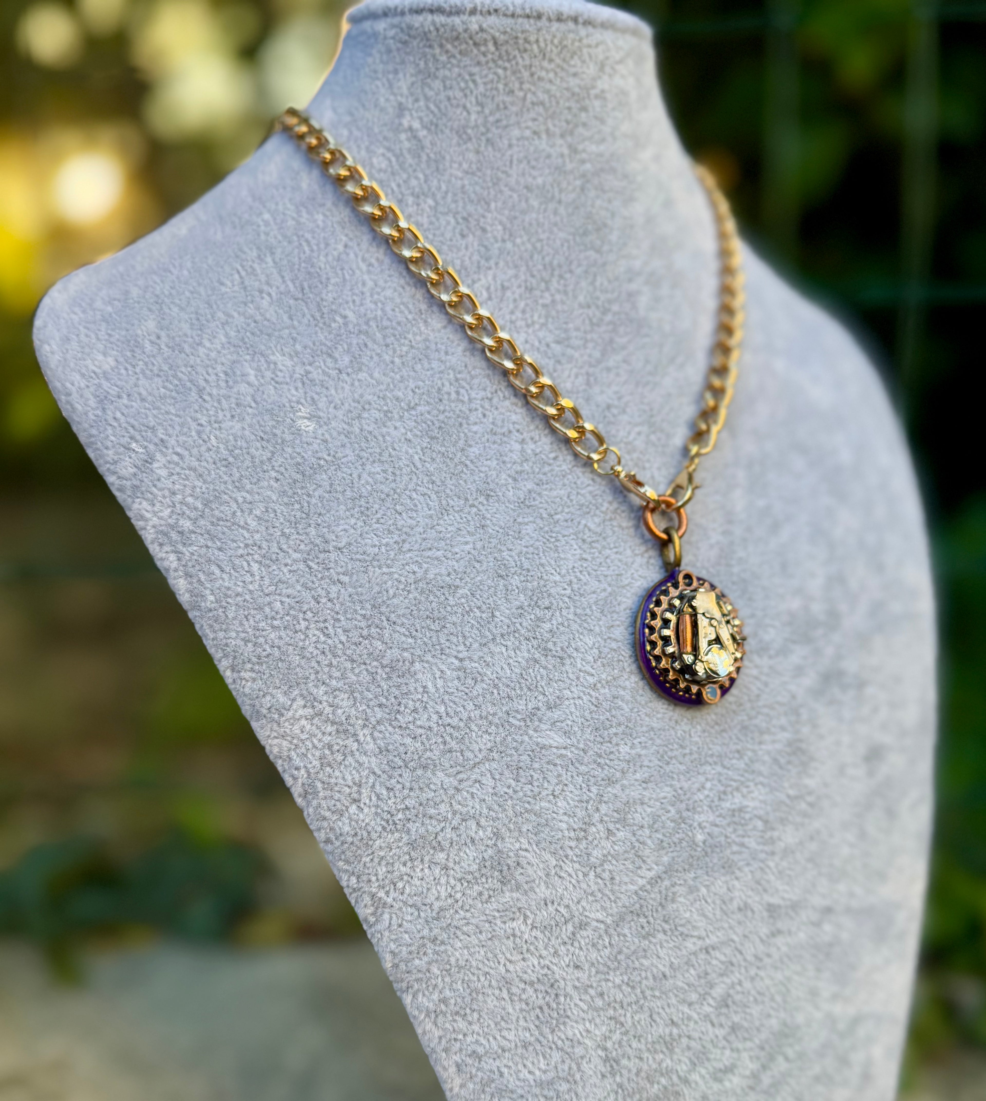 Gender-Neutral Steampunk Necklace