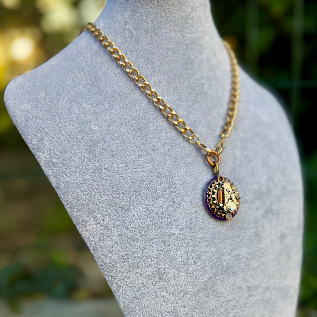 Gender-Neutral Steampunk Necklace