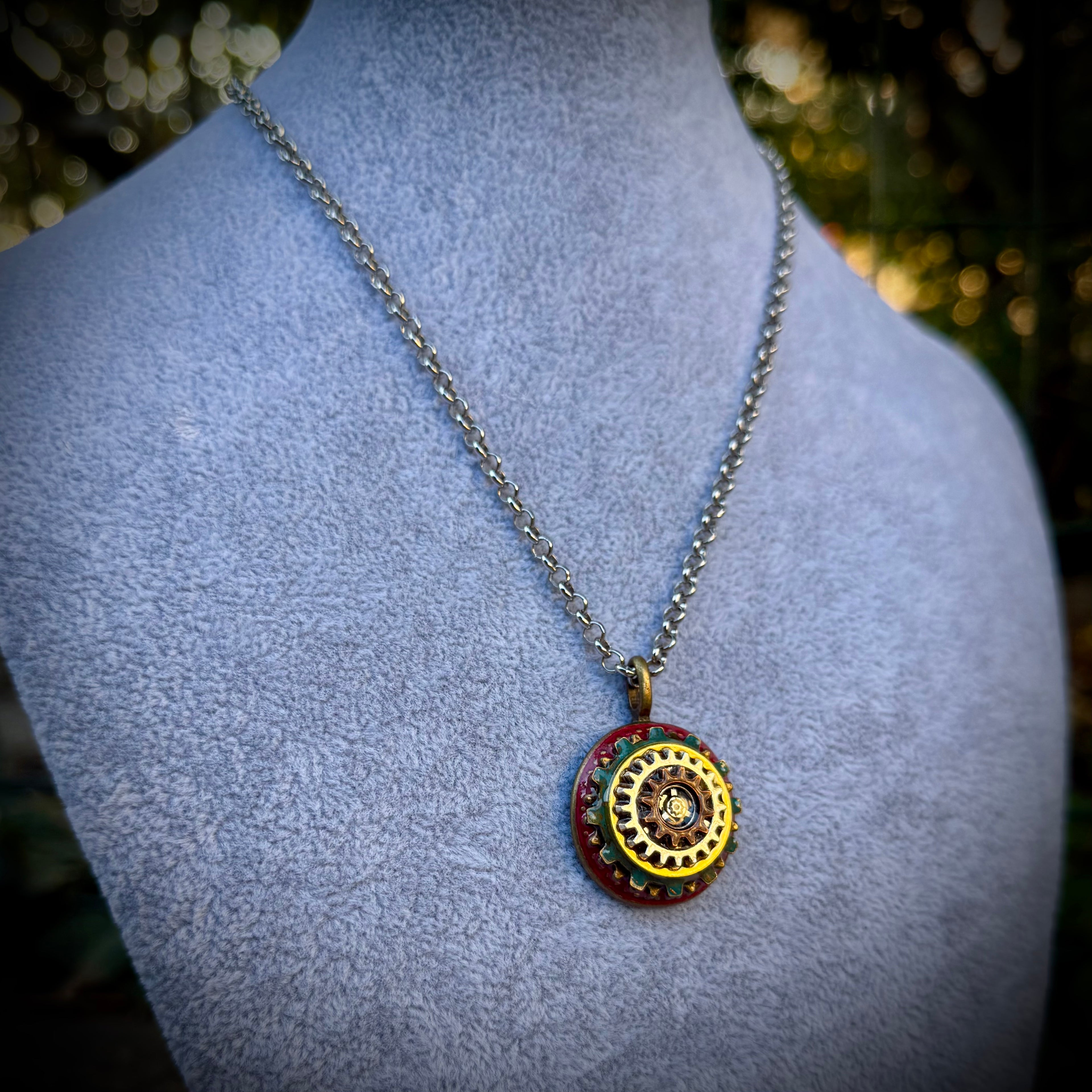 Gender-Neutral Steampunk Necklace