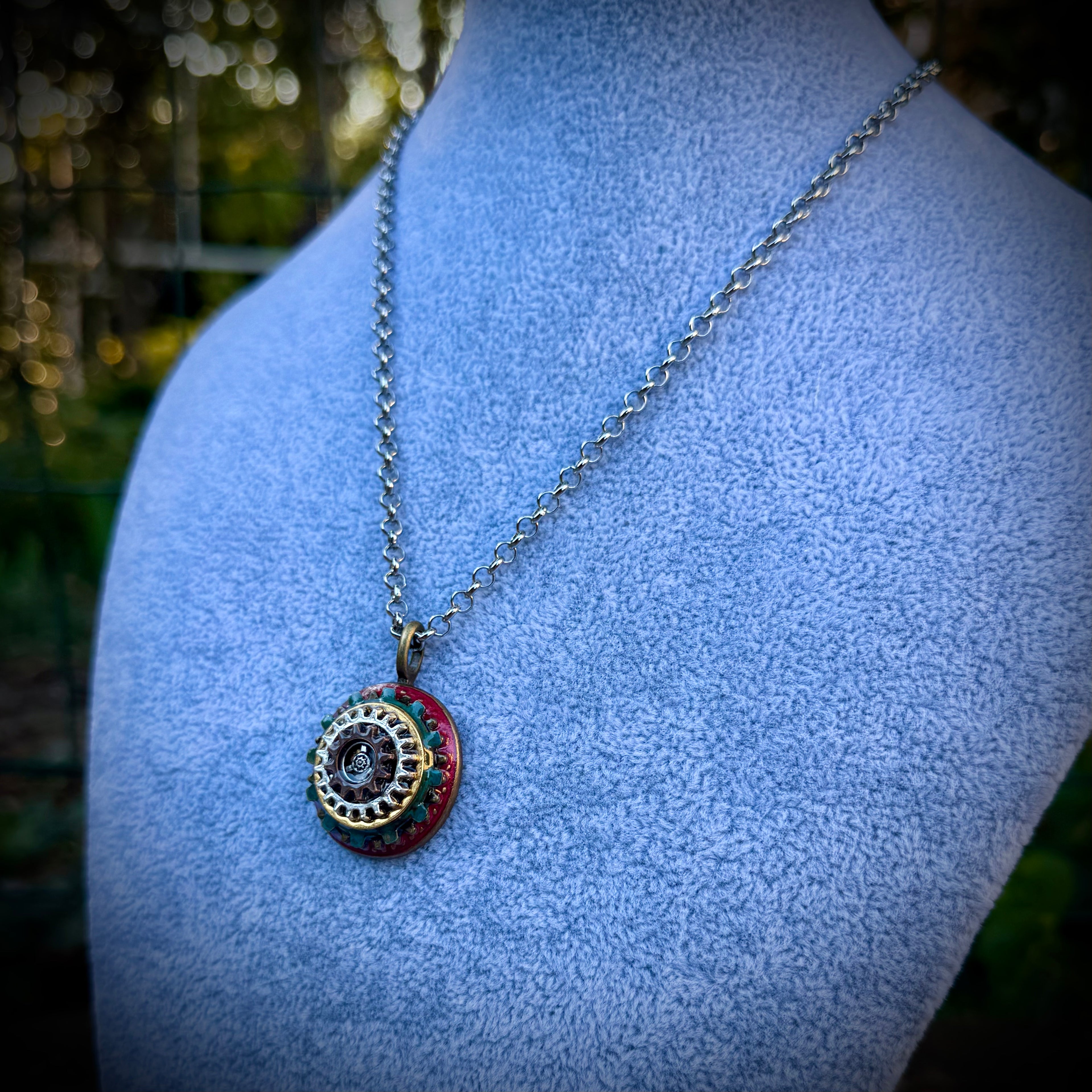 Gender-Neutral Steampunk Necklace