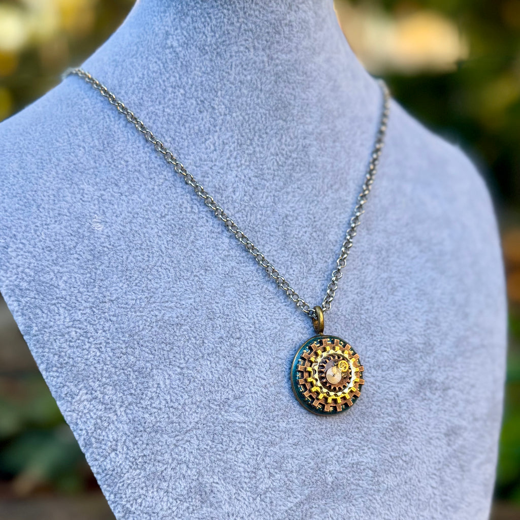 Gender-Neutral Steampunk Necklace