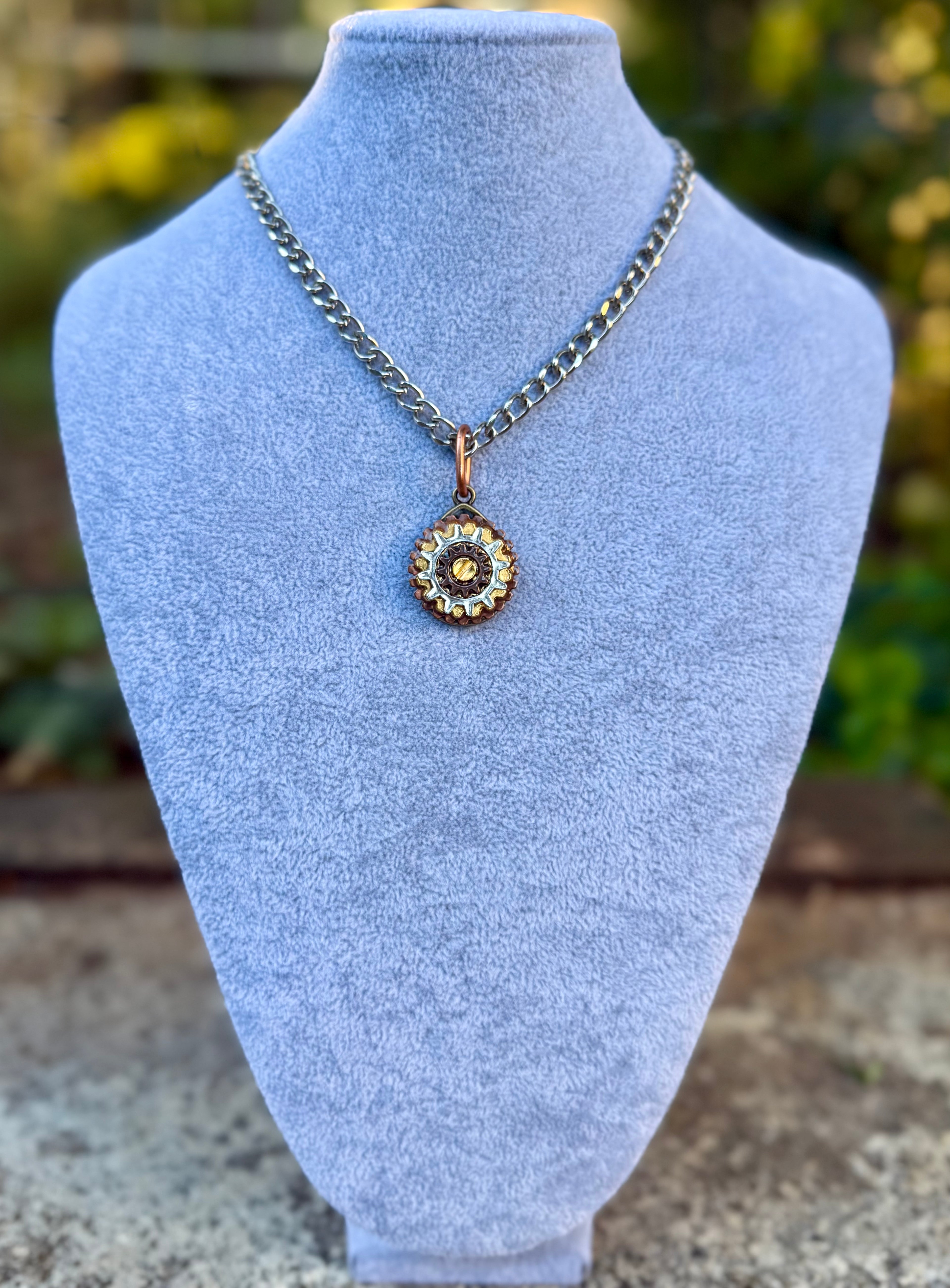 Gender-Neutral Steampunk Necklace