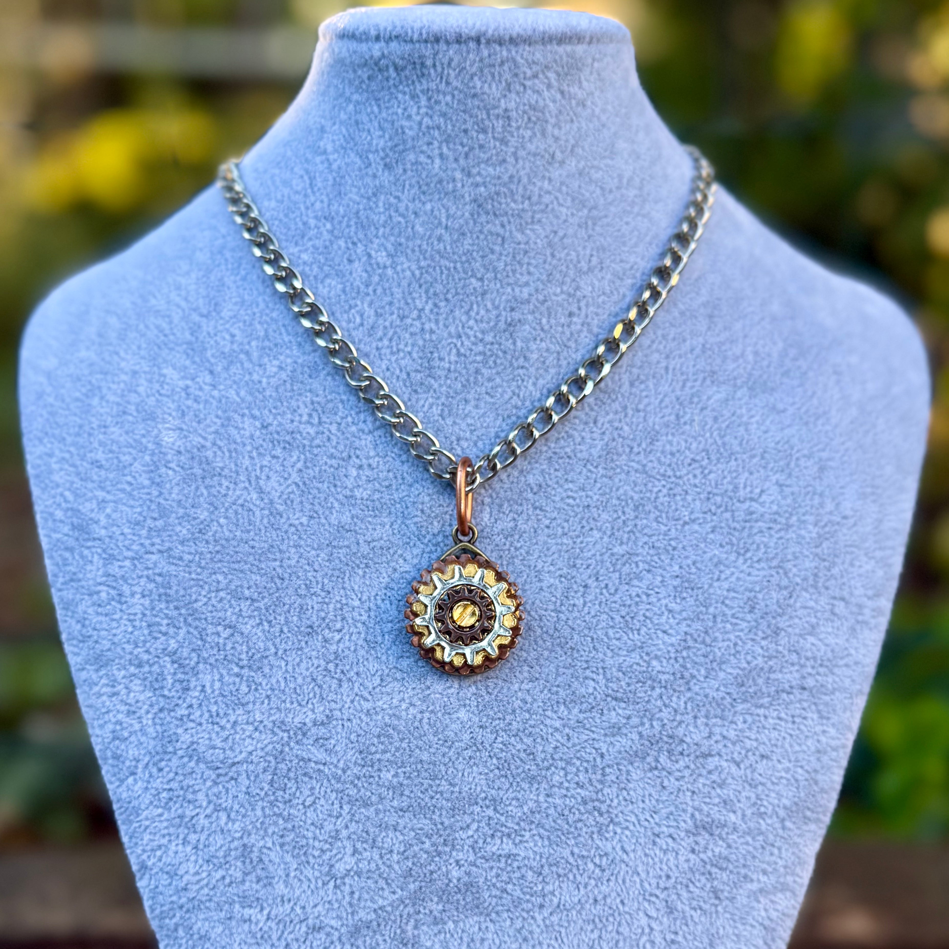 Gender-Neutral Steampunk Necklace