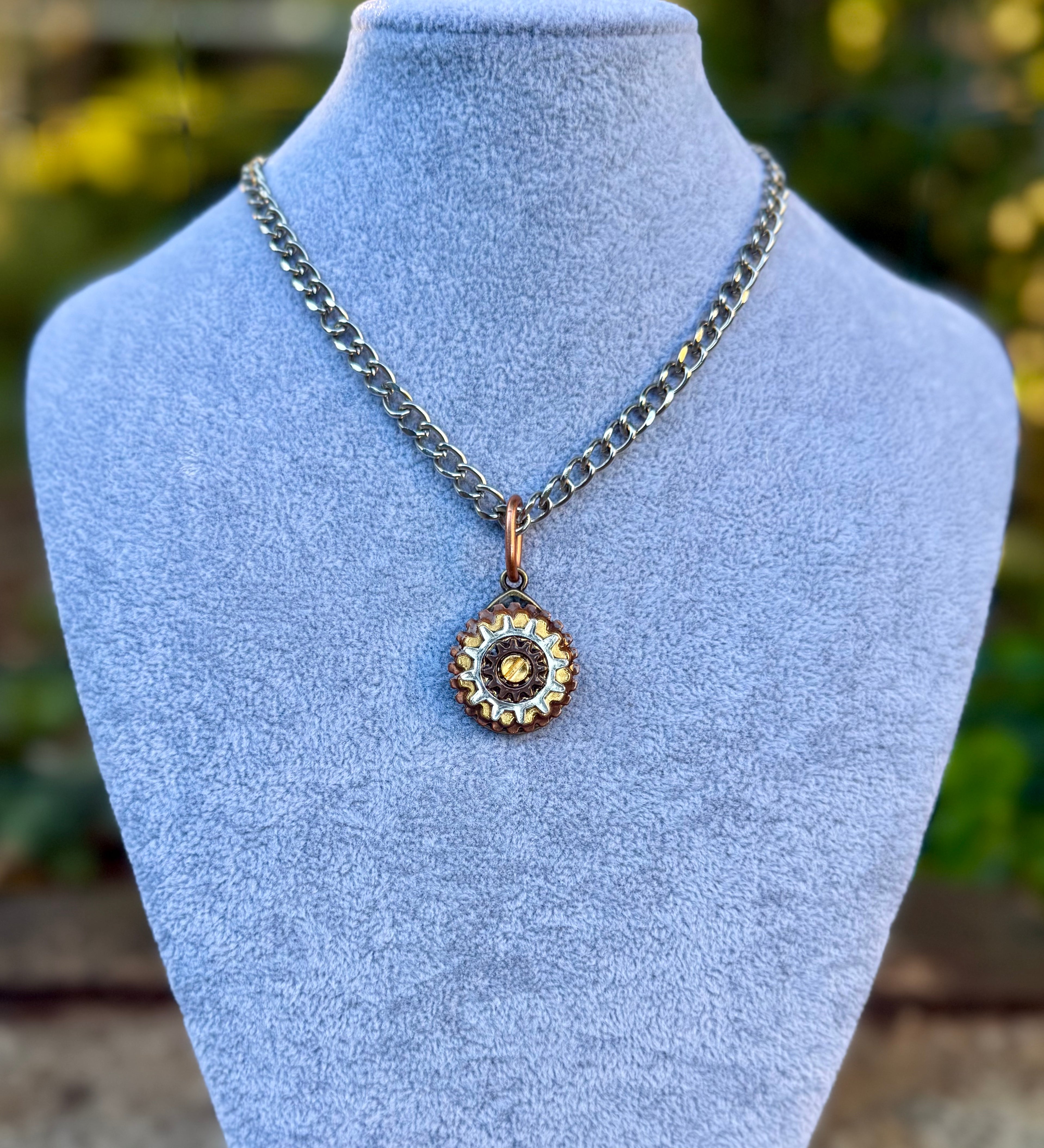 Gender-Neutral Steampunk Necklace