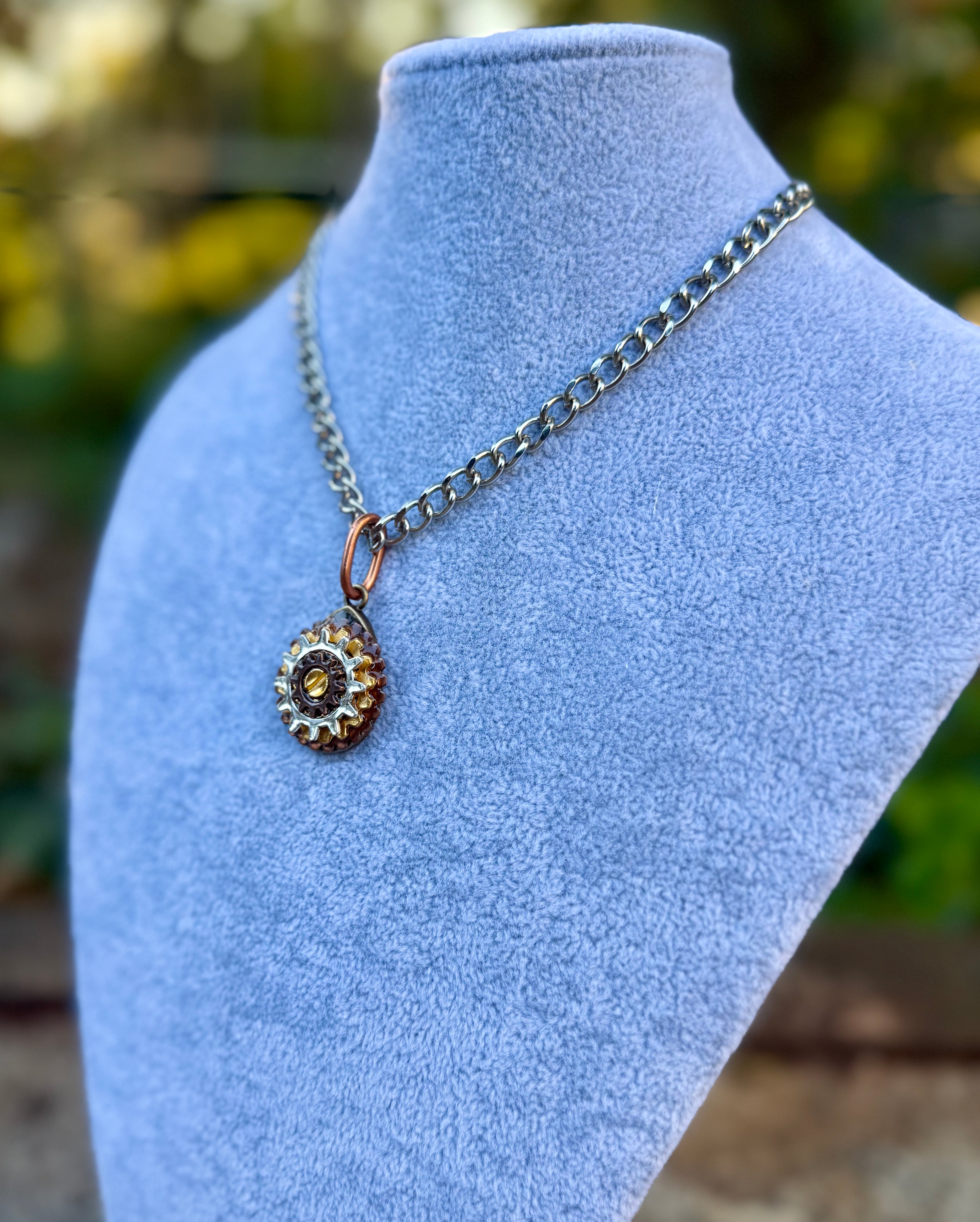 Gender-Neutral Steampunk Necklace