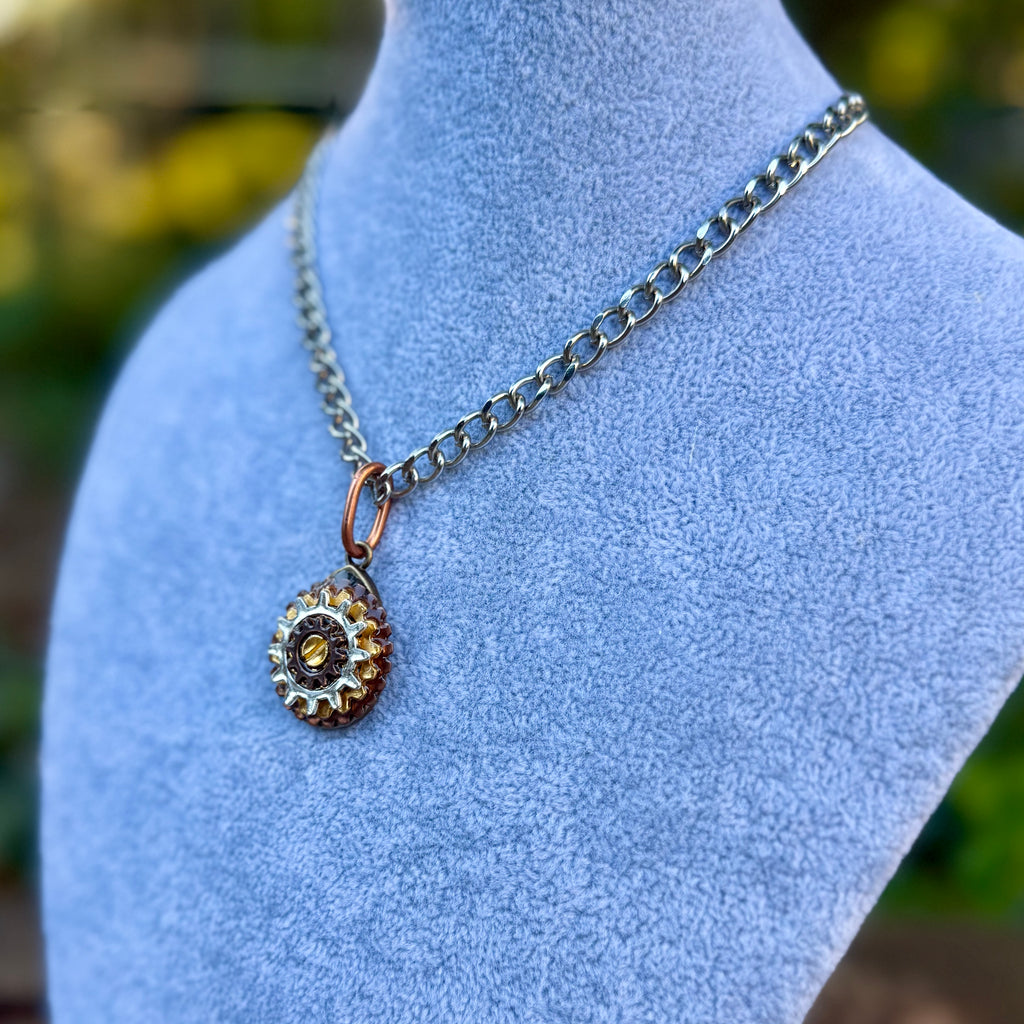 Gender-Neutral Steampunk Necklace