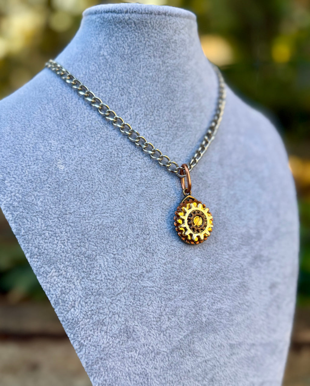 Gender-Neutral Steampunk Necklace
