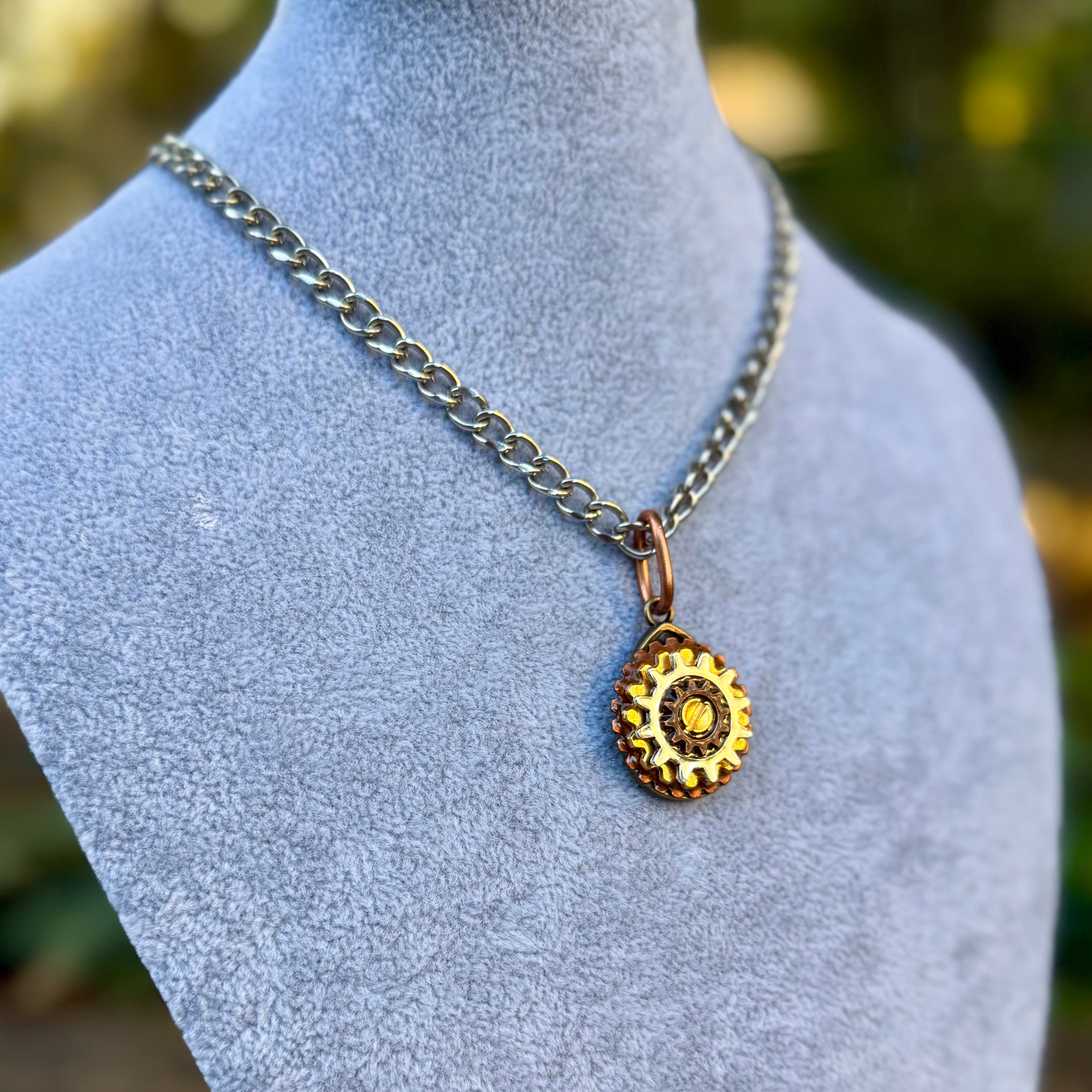 Gender-Neutral Steampunk Necklace