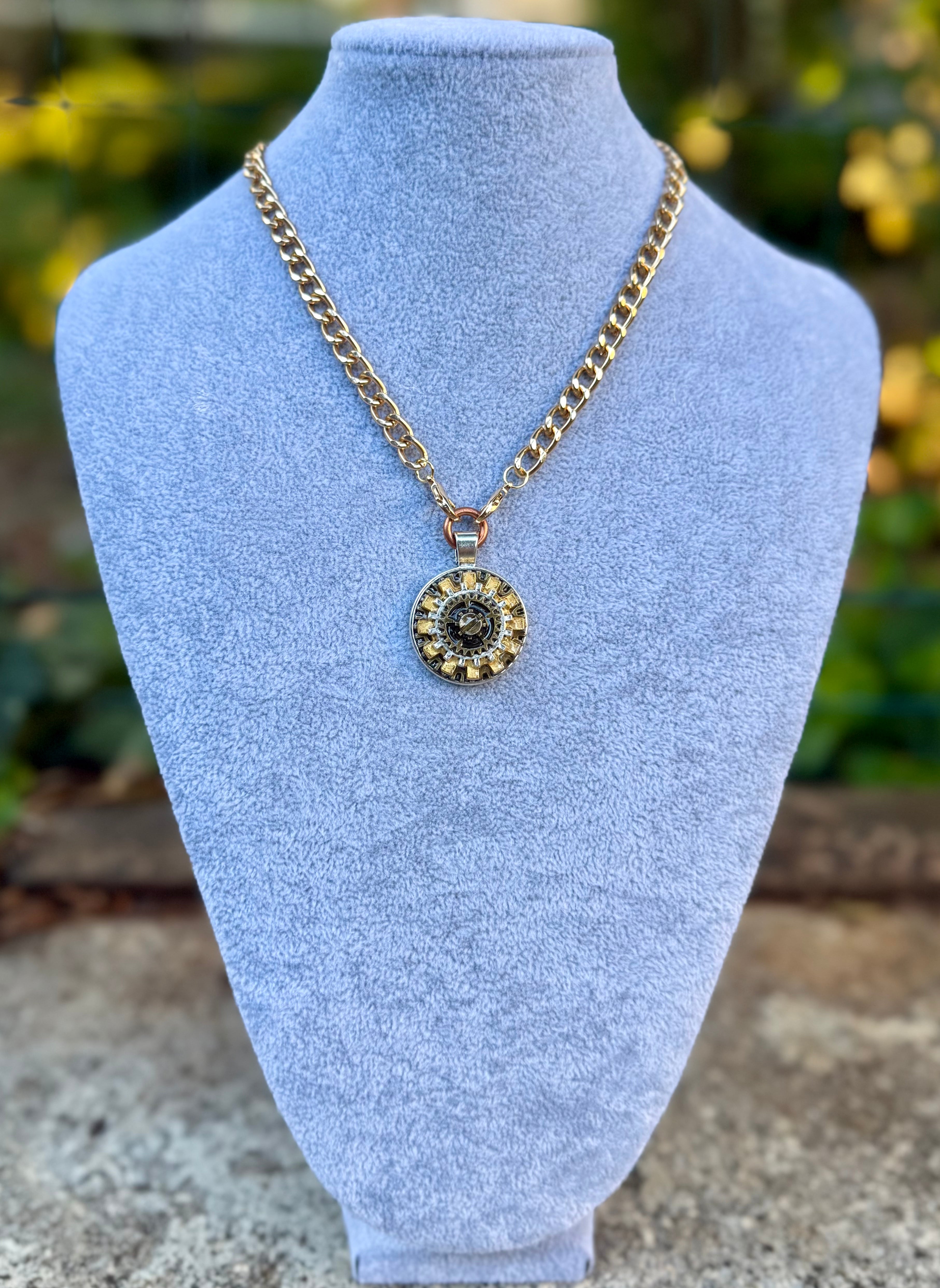 Gender-Neutral Steampunk Necklace