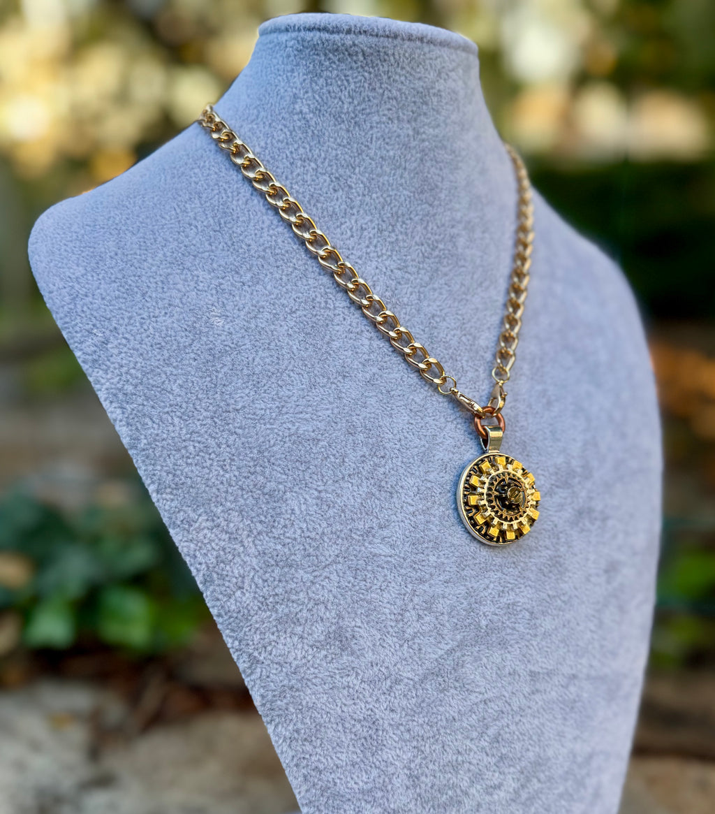 Gender-Neutral Steampunk Necklace
