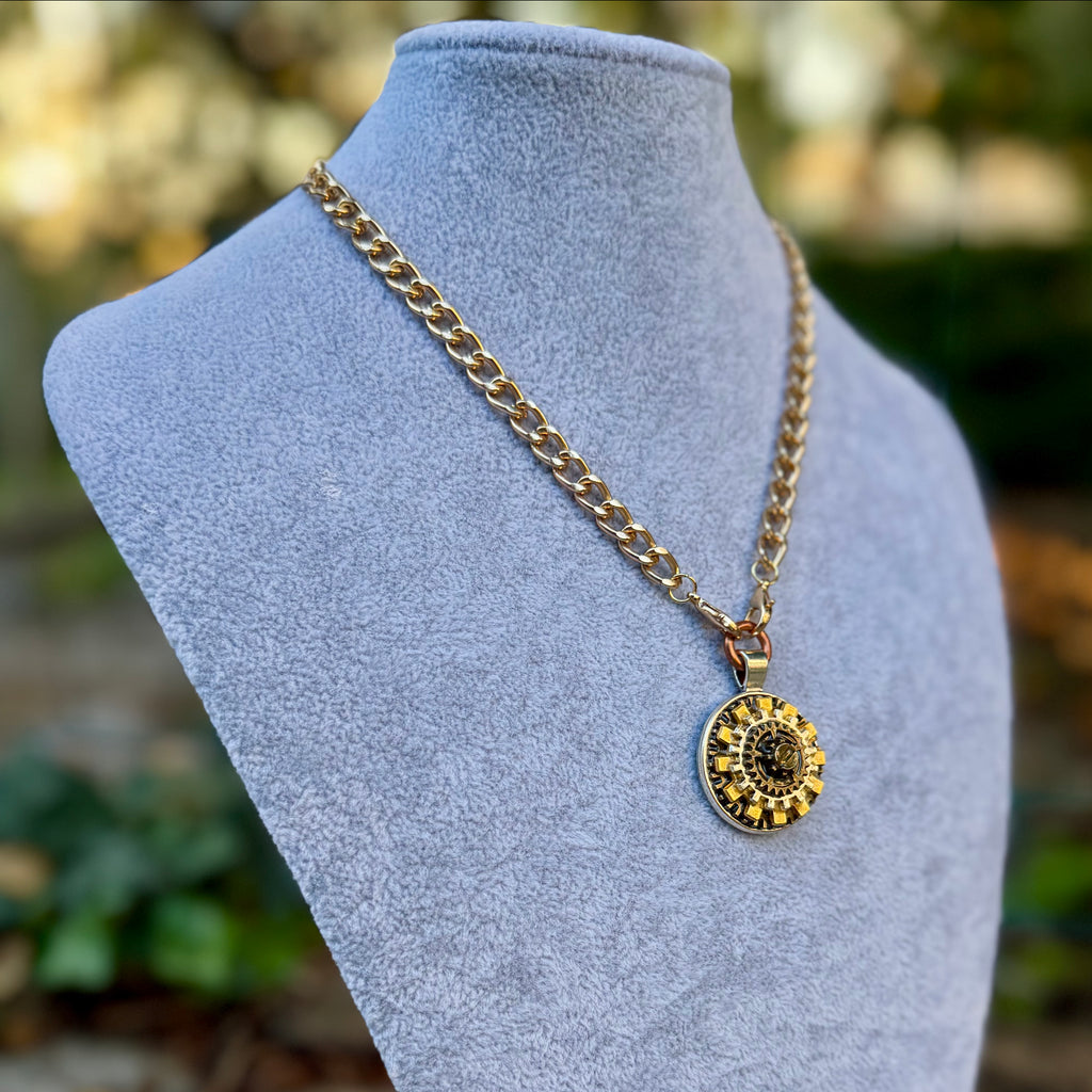 Gender-Neutral Steampunk Necklace