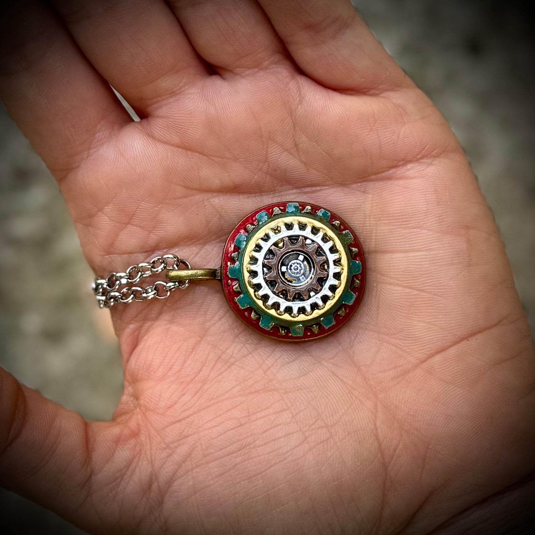 Gender-Neutral Steampunk Necklace