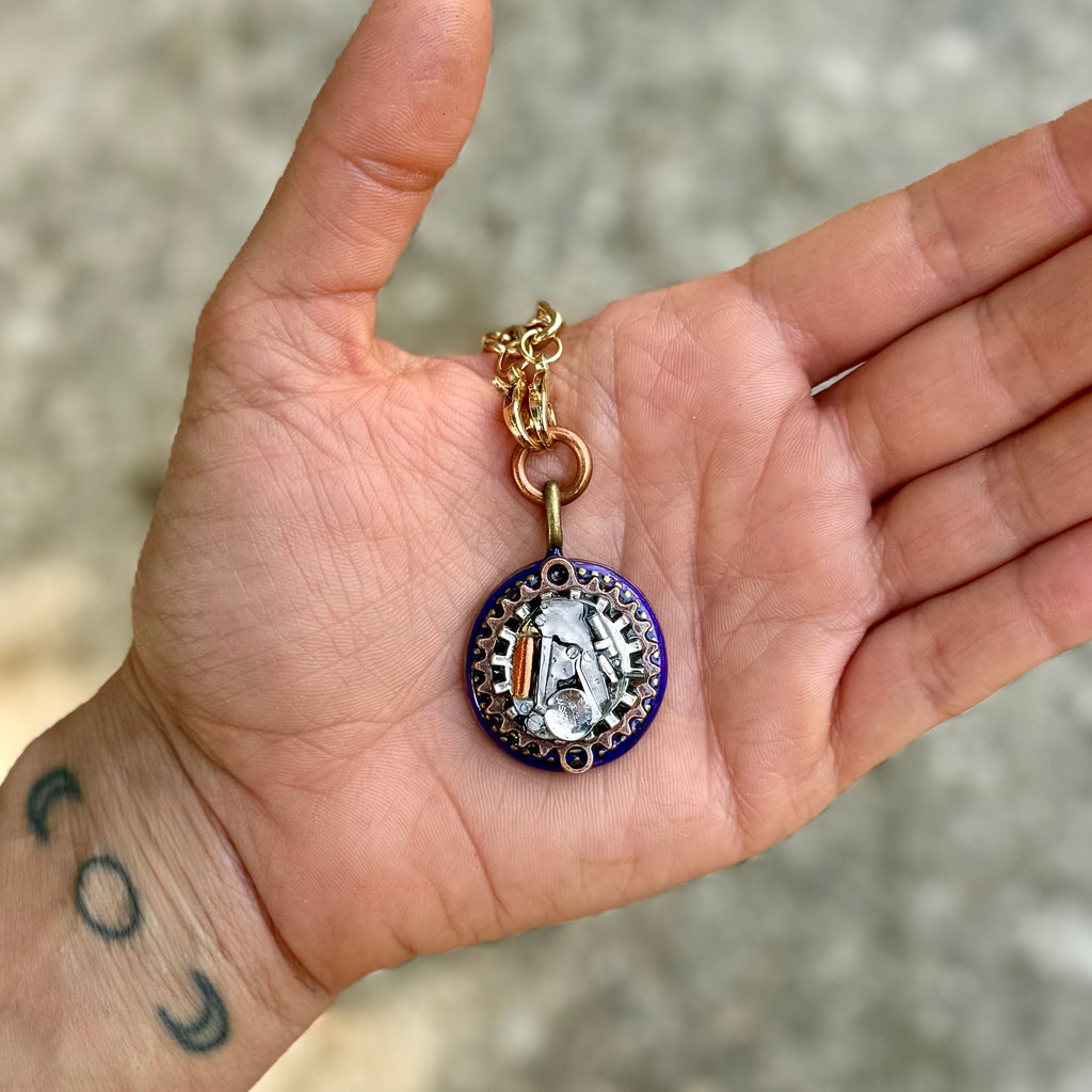 Gender-Neutral Steampunk Necklace