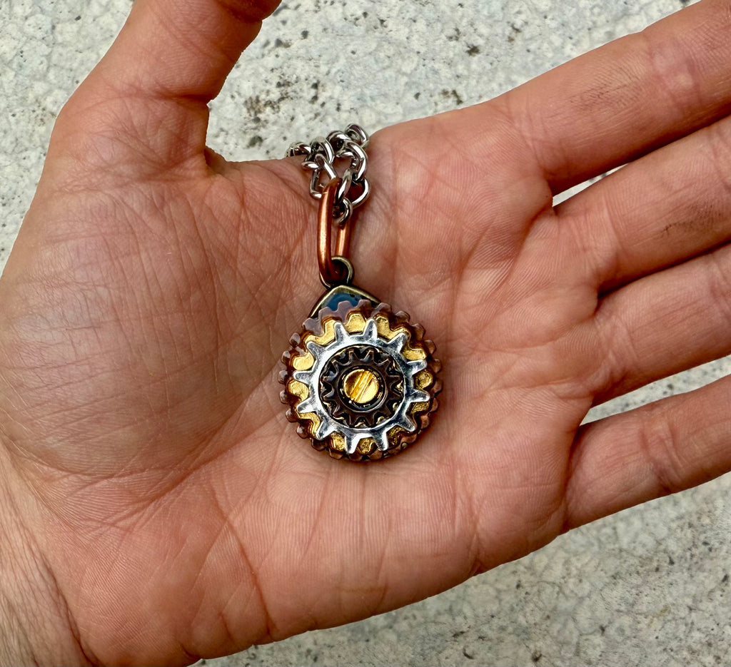 Gender-Neutral Steampunk Necklace