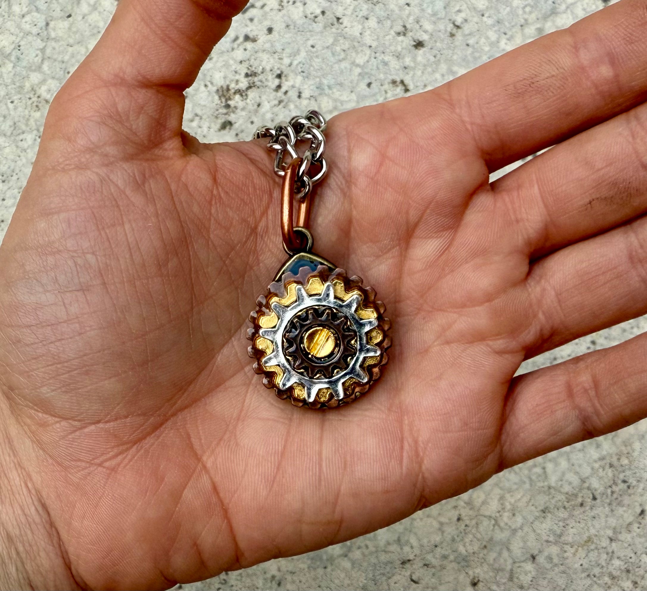 Gender-Neutral Steampunk Necklace