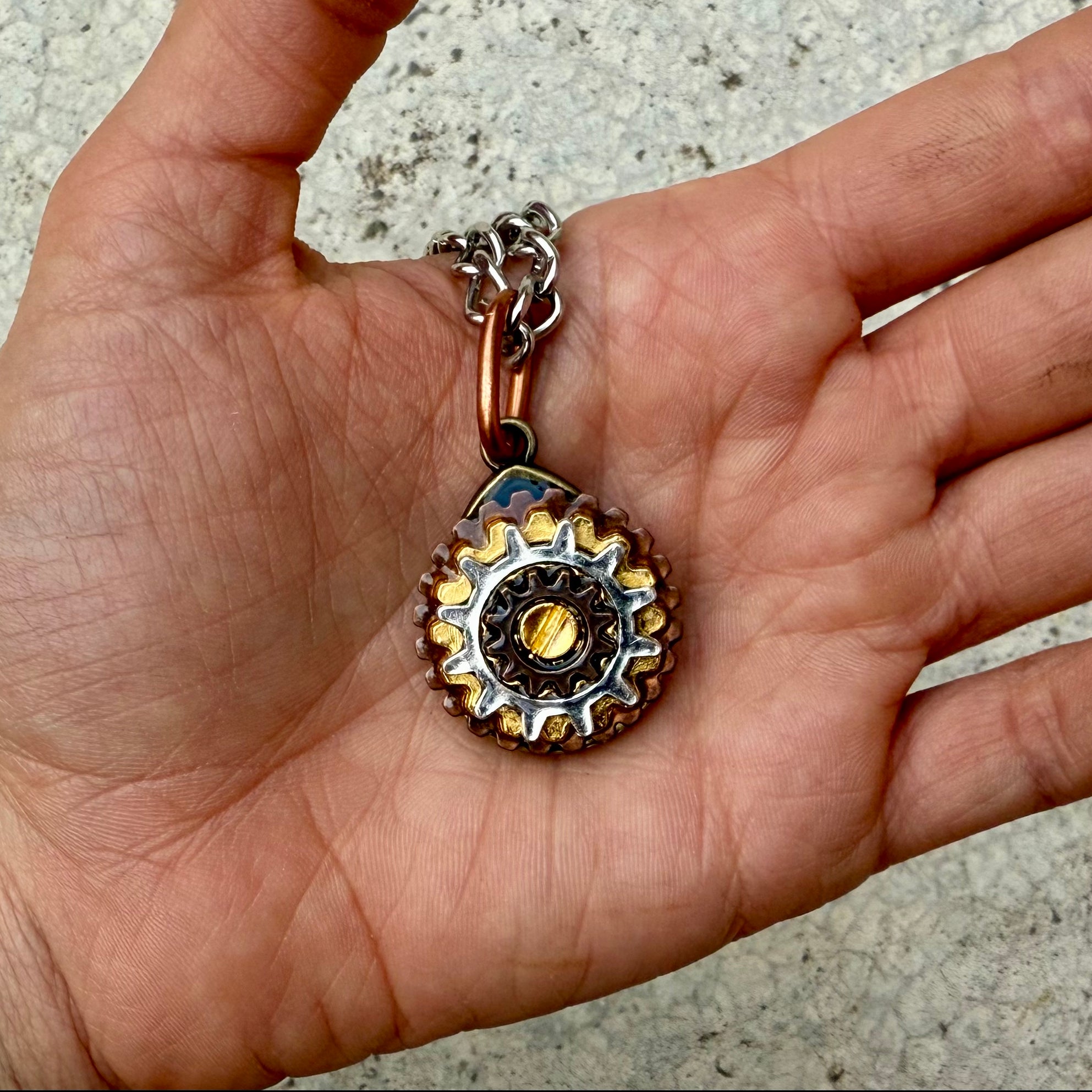 Gender-Neutral Steampunk Necklace