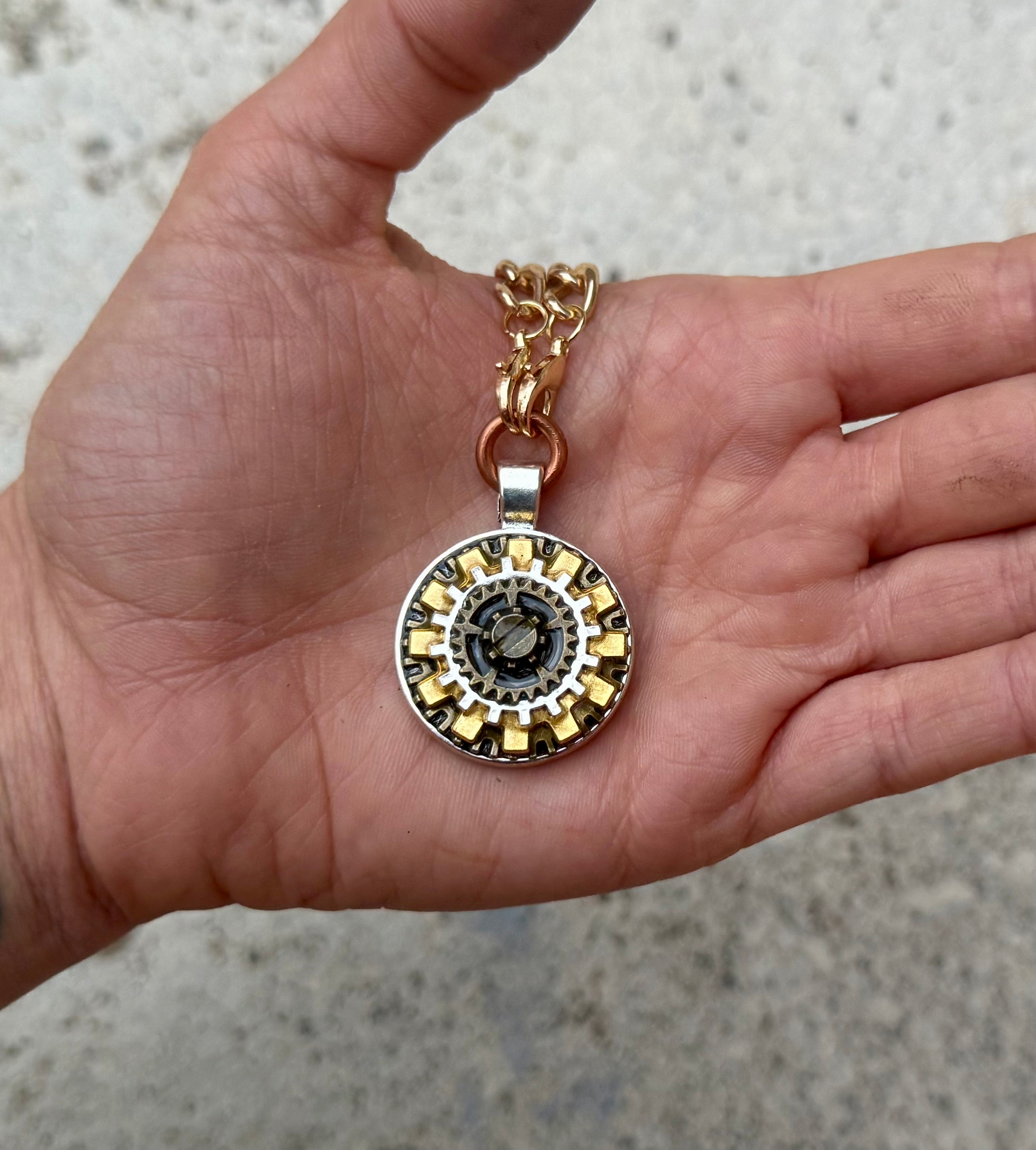 Gender-Neutral Steampunk Necklace