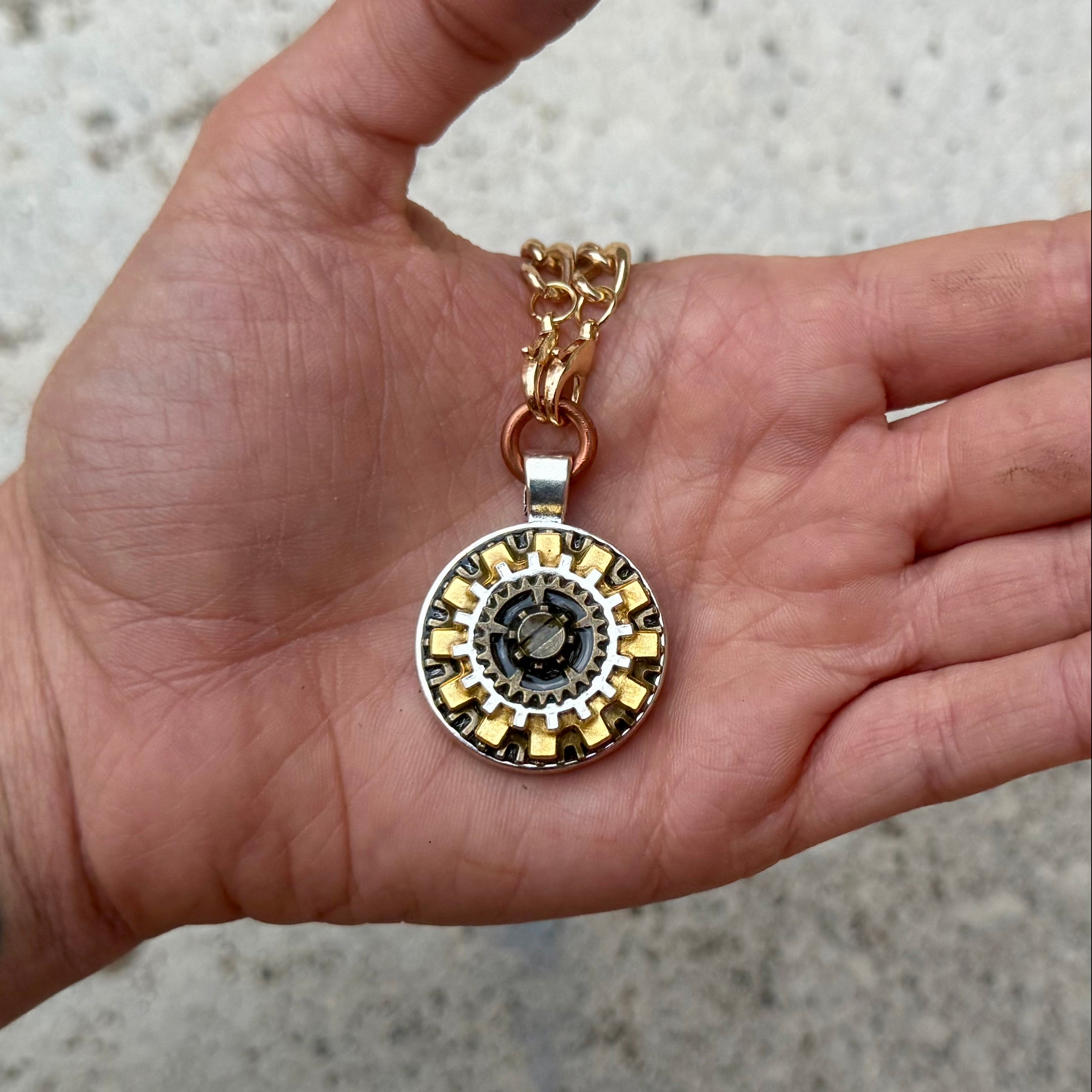 Gender-Neutral Steampunk Necklace