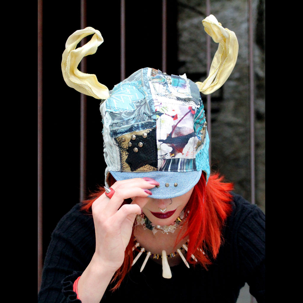 Circusy Aviator Hat with Horns