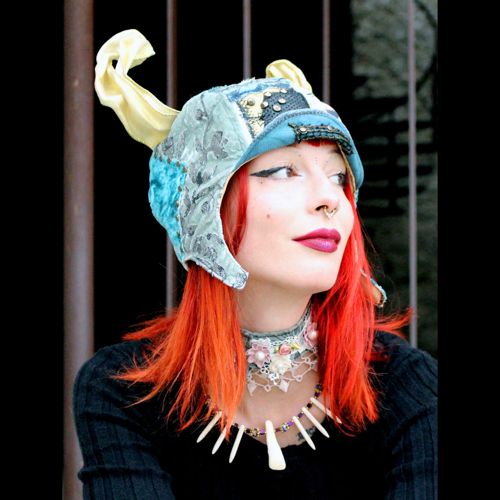 Circusy Aviator Hat with Horns