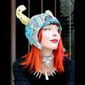 Circusy Aviator Hat with Horns