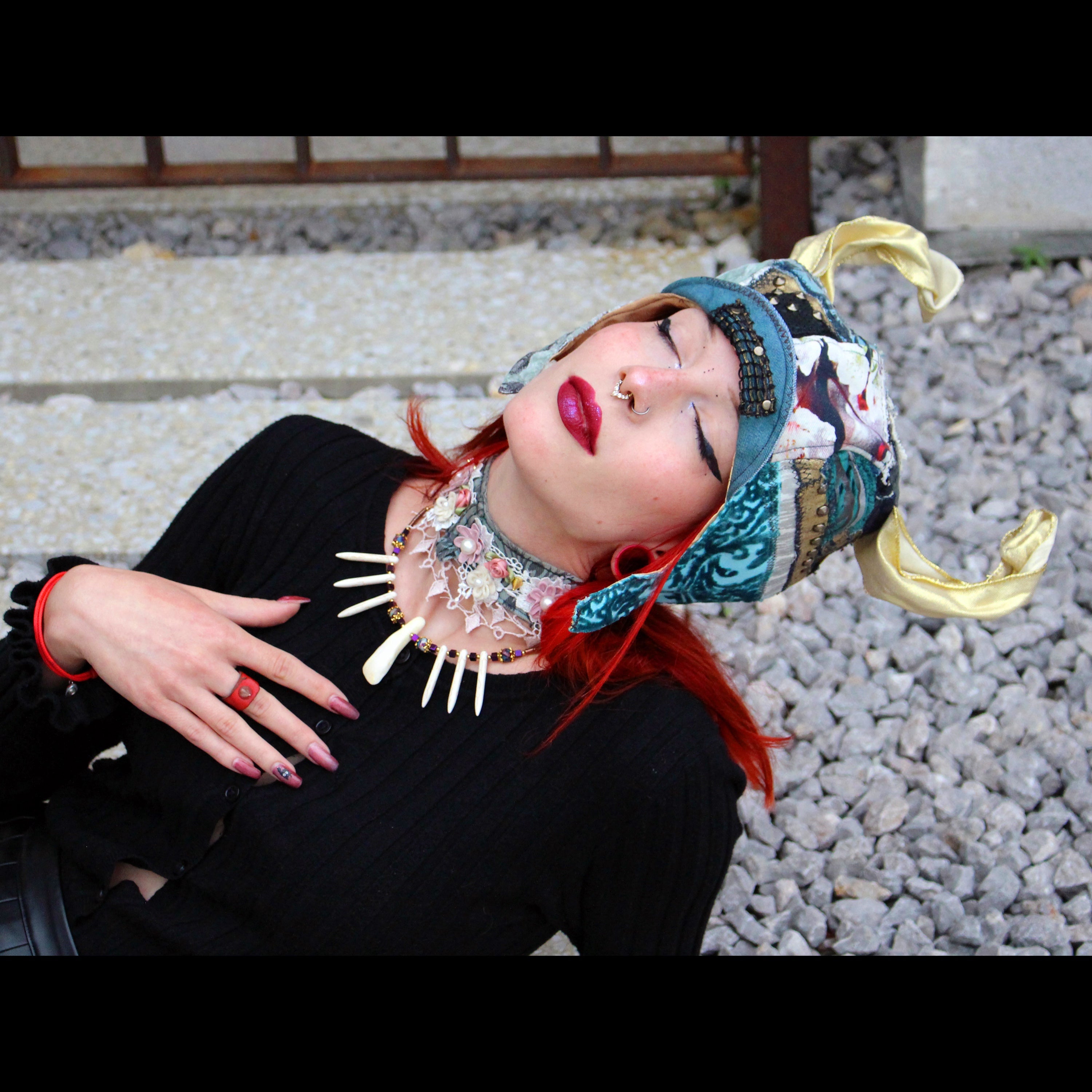 Circusy Aviator Hat with Horns