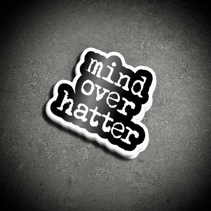 Mind Over Hatter Logo Sticker