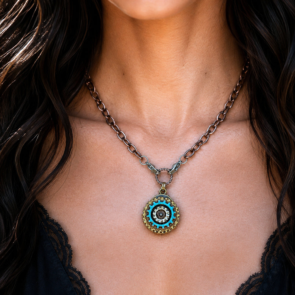 Gender-Neutral Steampunk Necklace
