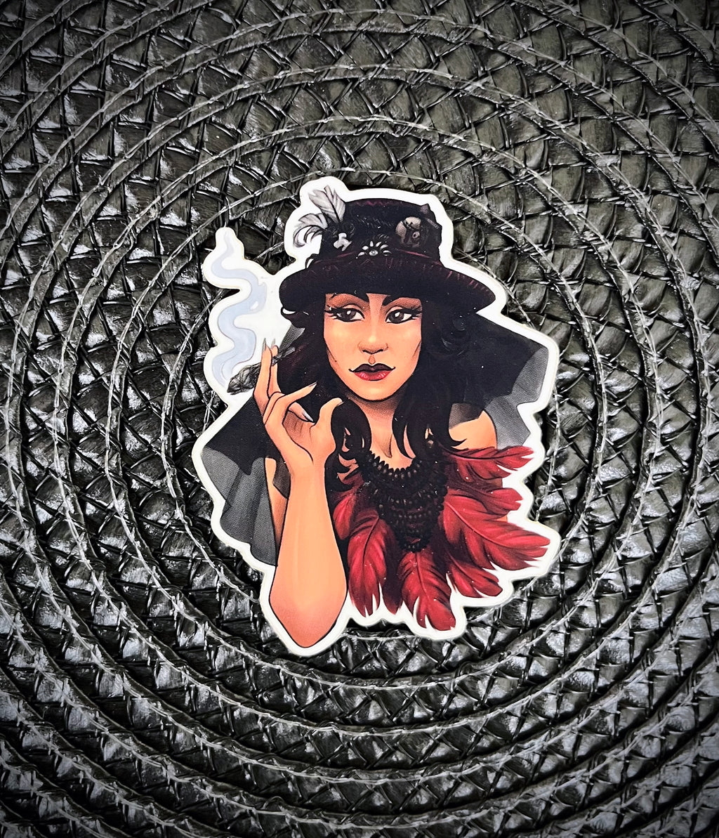 Mind Over Hatter "The Temptress" Sticker