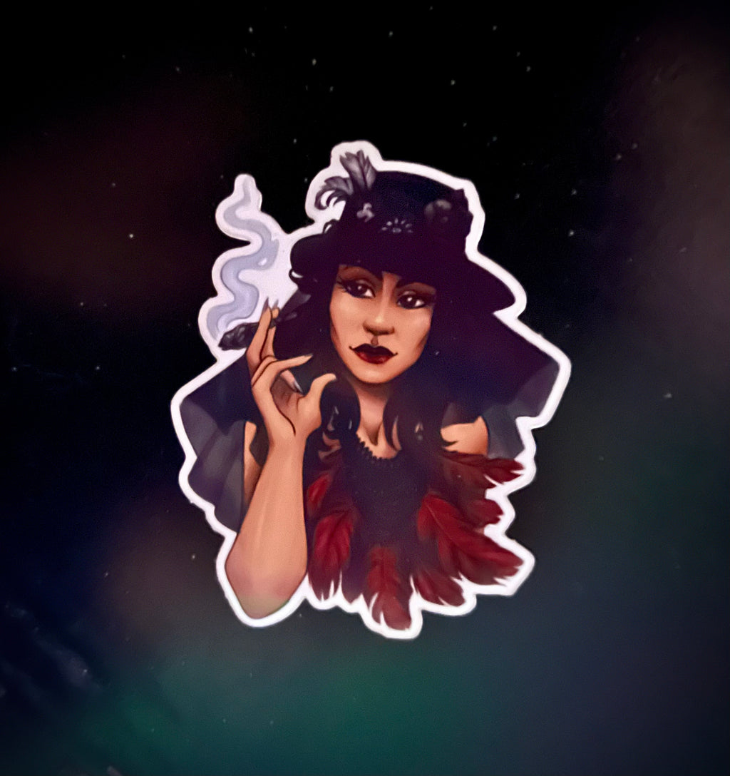 Mind Over Hatter "The Temptress" Sticker