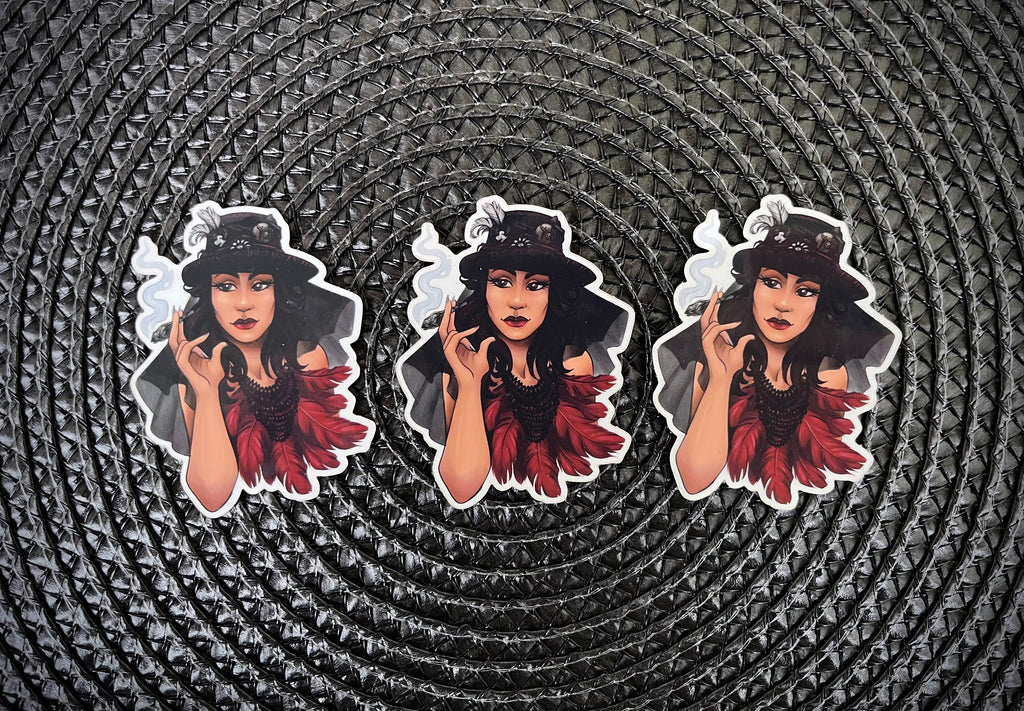 Mind Over Hatter "The Temptress" Sticker