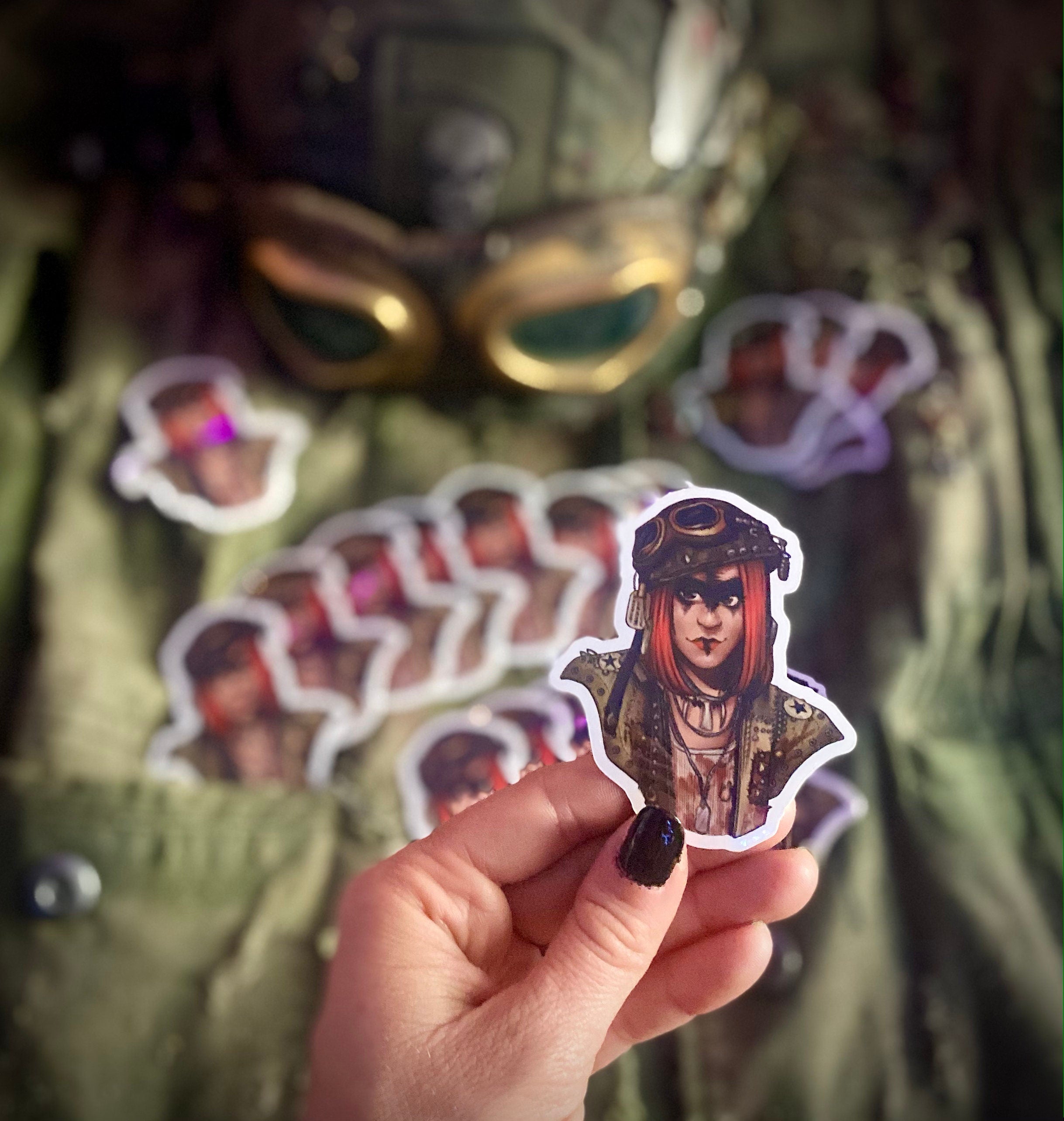 Mind Over Hatter "The Zombie Slayer" Sticker