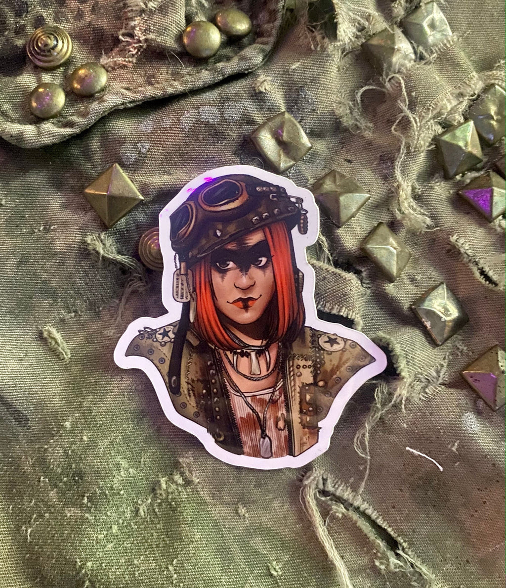 Mind Over Hatter "The Zombie Slayer" Sticker