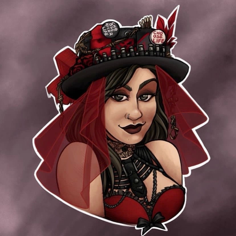 Mind Over Hatter "The Arsonist" Sticker