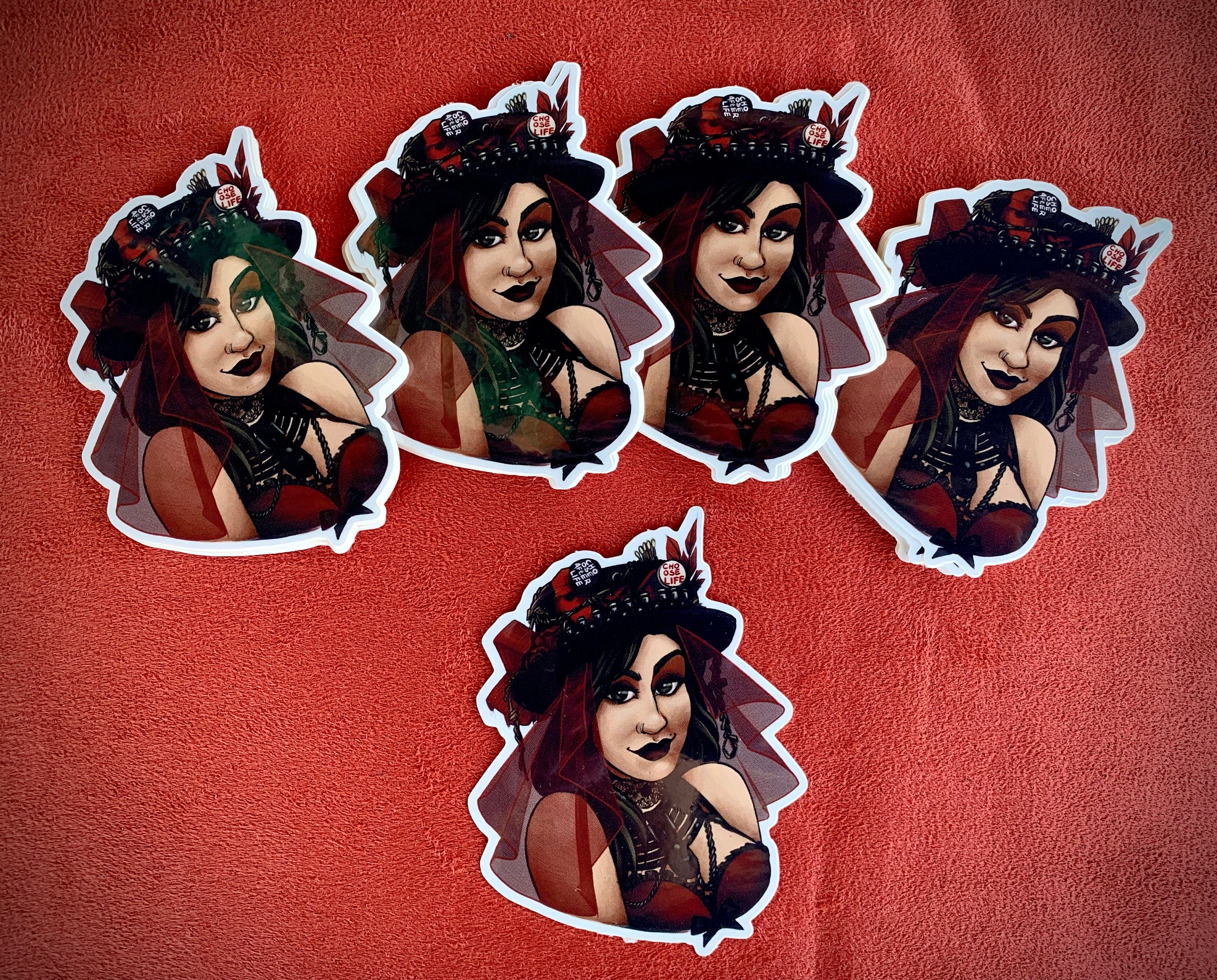 Mind Over Hatter "The Arsonist" Sticker