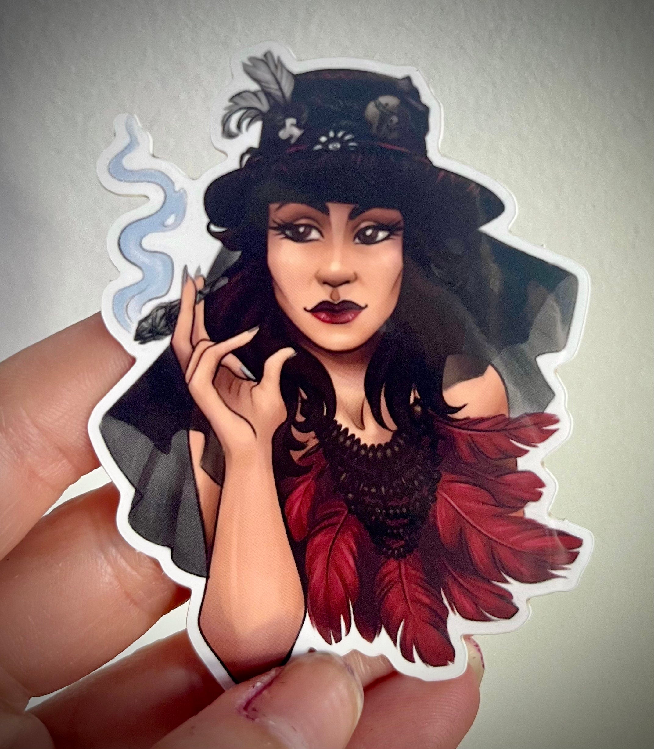 Mind Over Hatter "The Temptress" Sticker