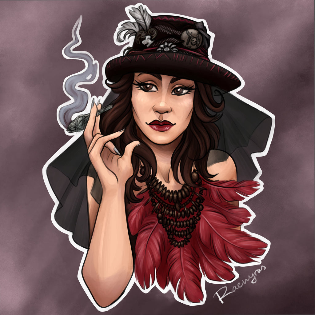 Mind Over Hatter "The Temptress" Sticker