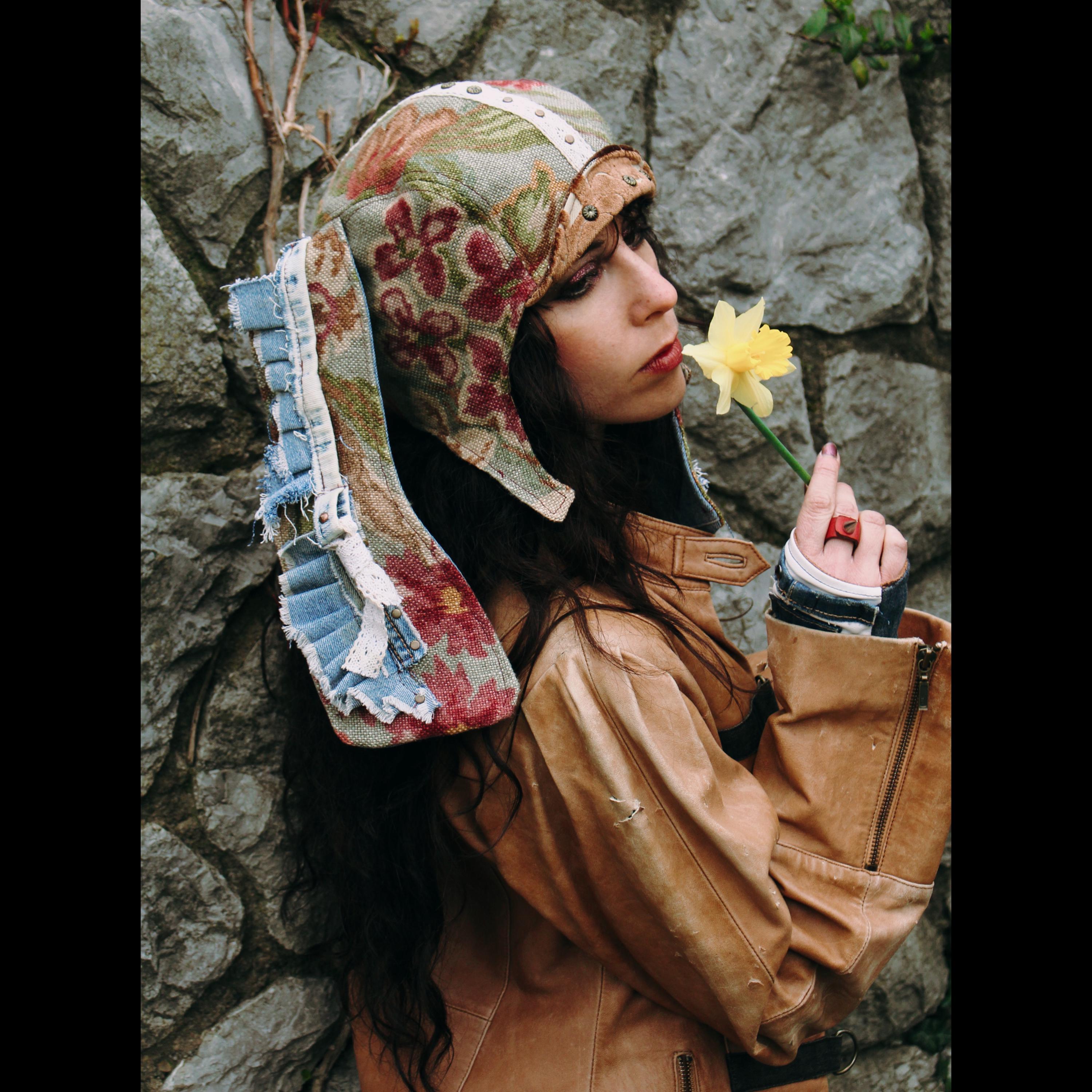 Cottagecore Aviator Hat with Ear Flaps