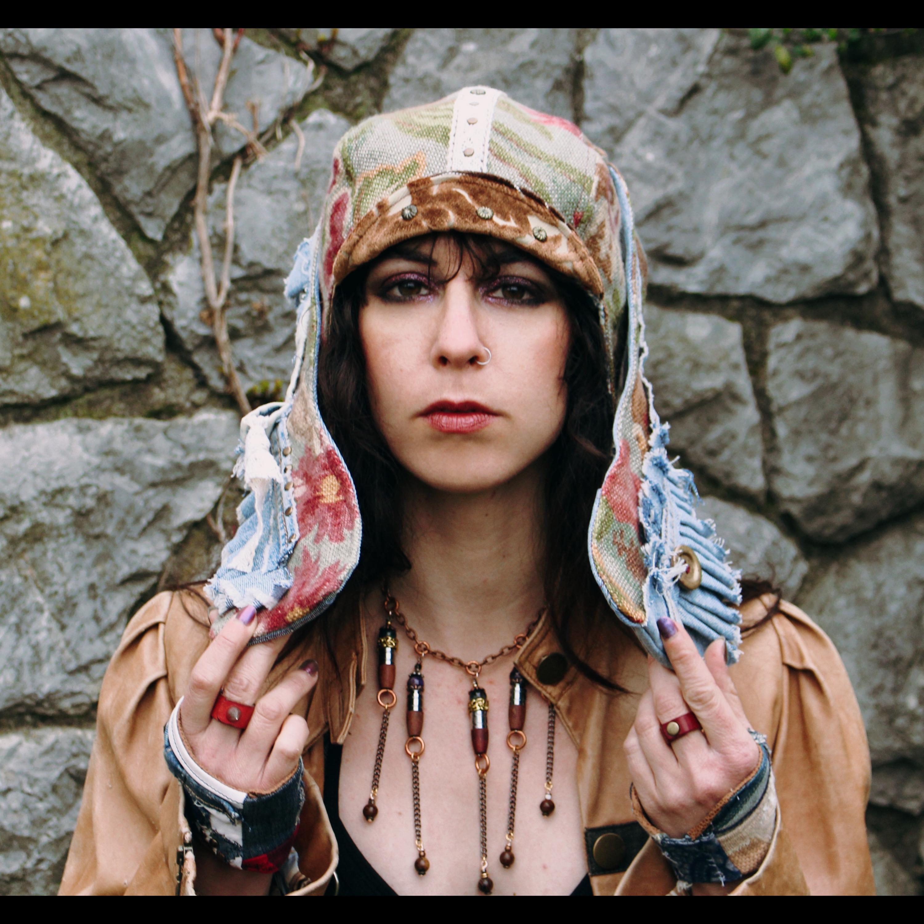 Gender-Neutral Necklace with Repurposed Elements
