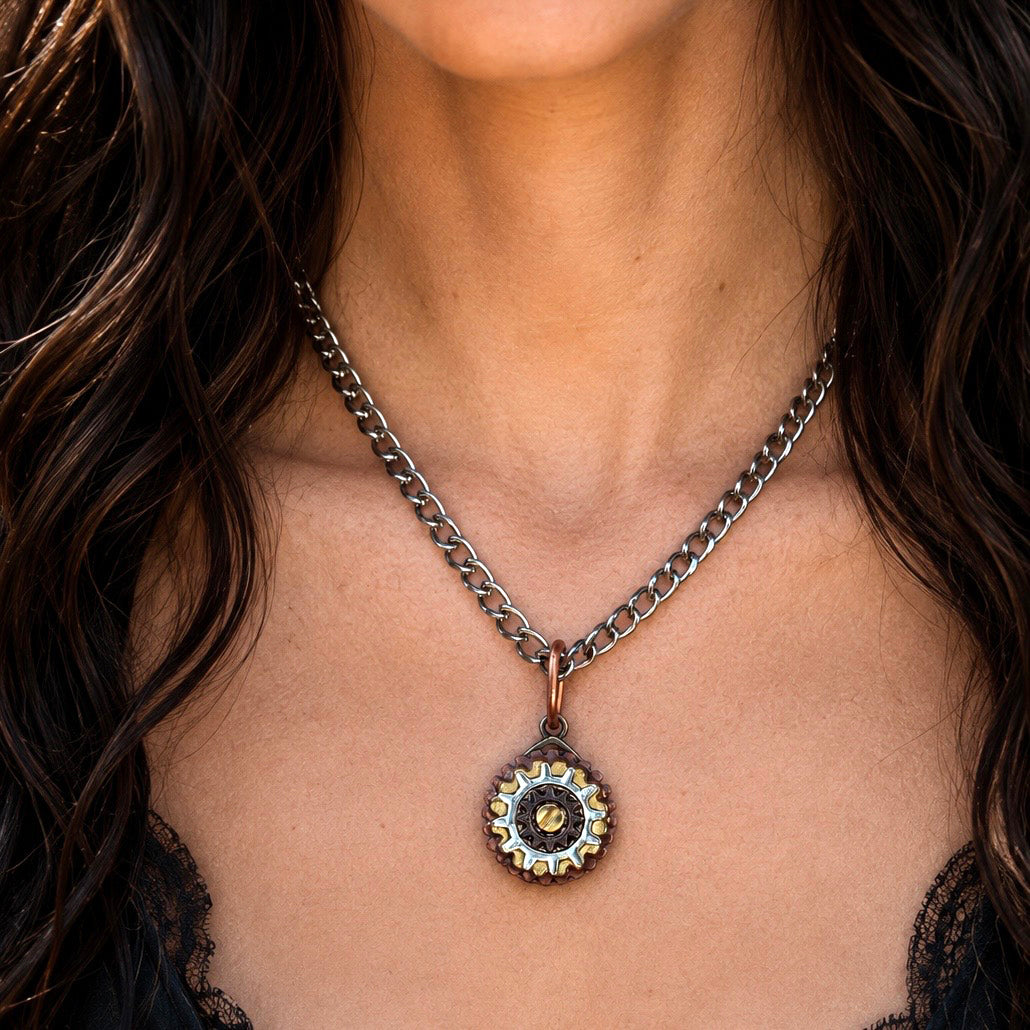 Gender-Neutral Steampunk Necklace